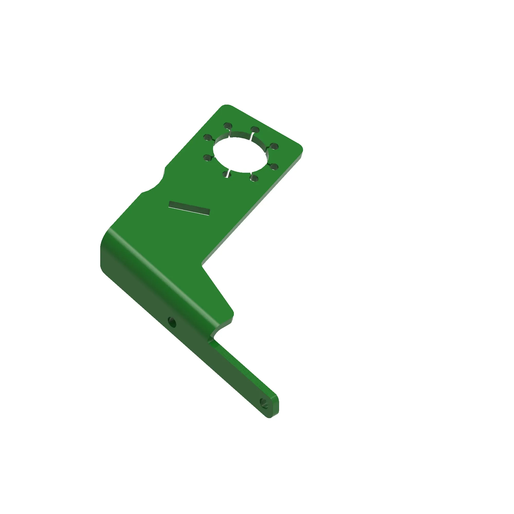 John Deere Center VRD, Formed Bracket Plate - A106562