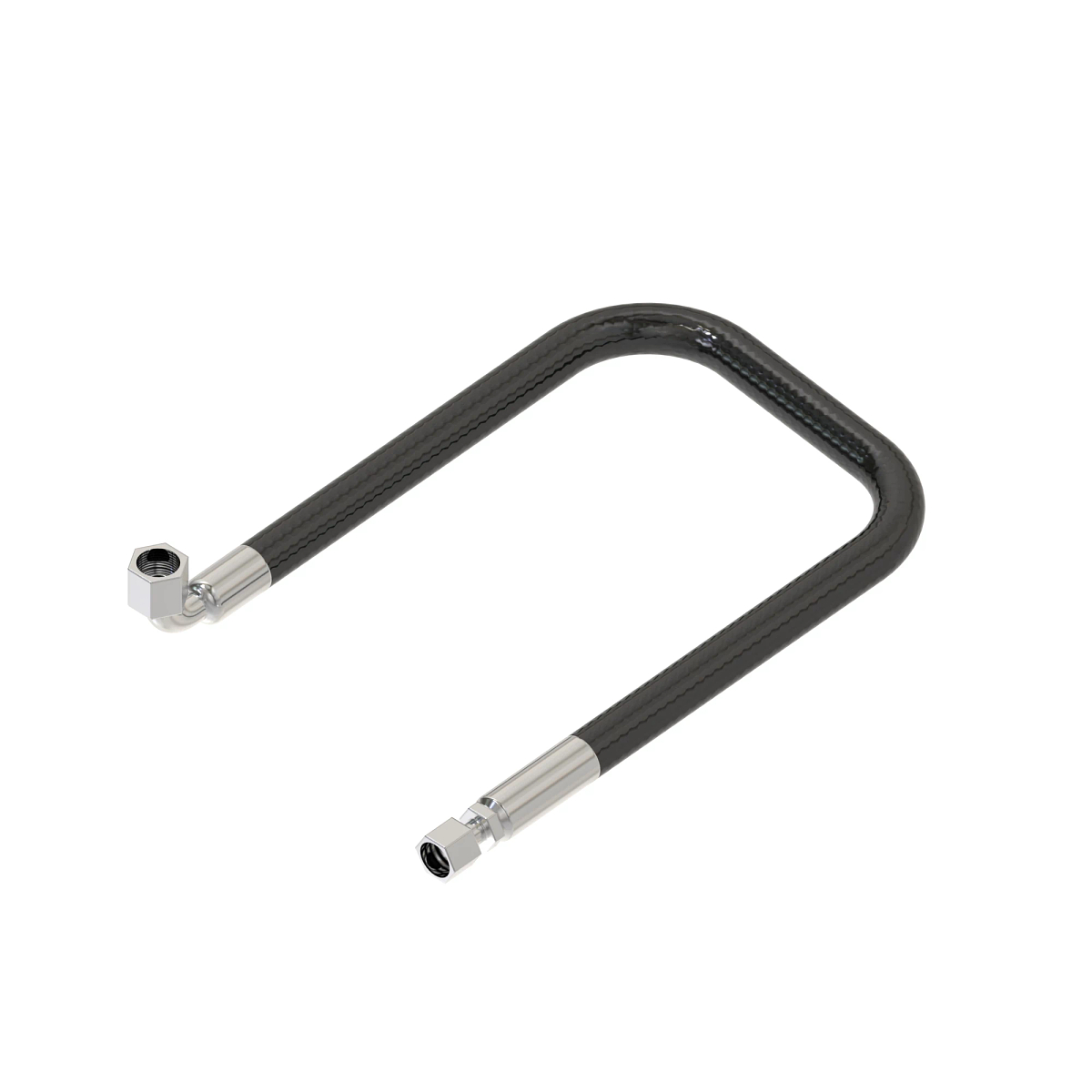 John Deere Front Reel Case Drain Hydraulic Hose - AUC19904