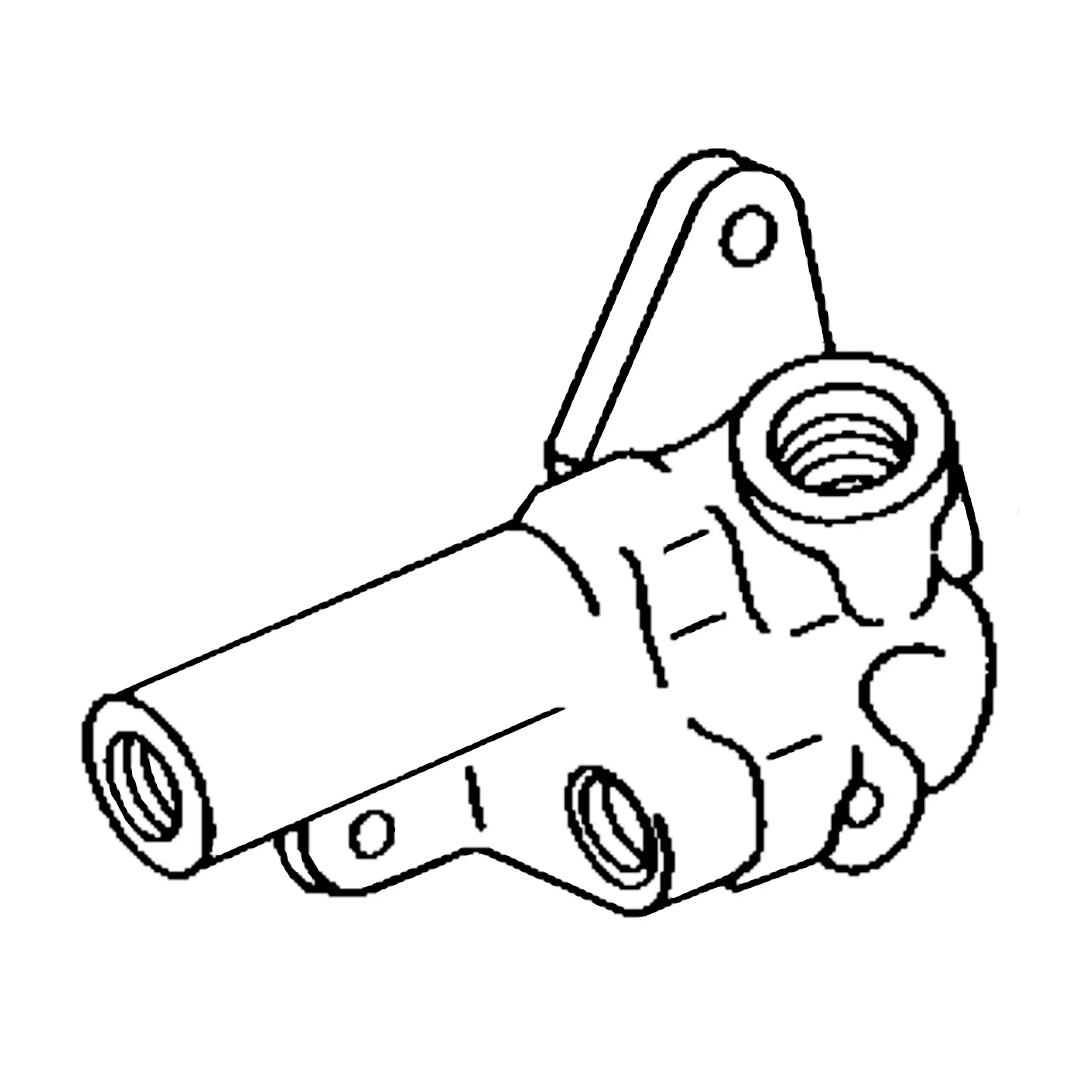John Deere Pressure Control Valve Housing - T120368