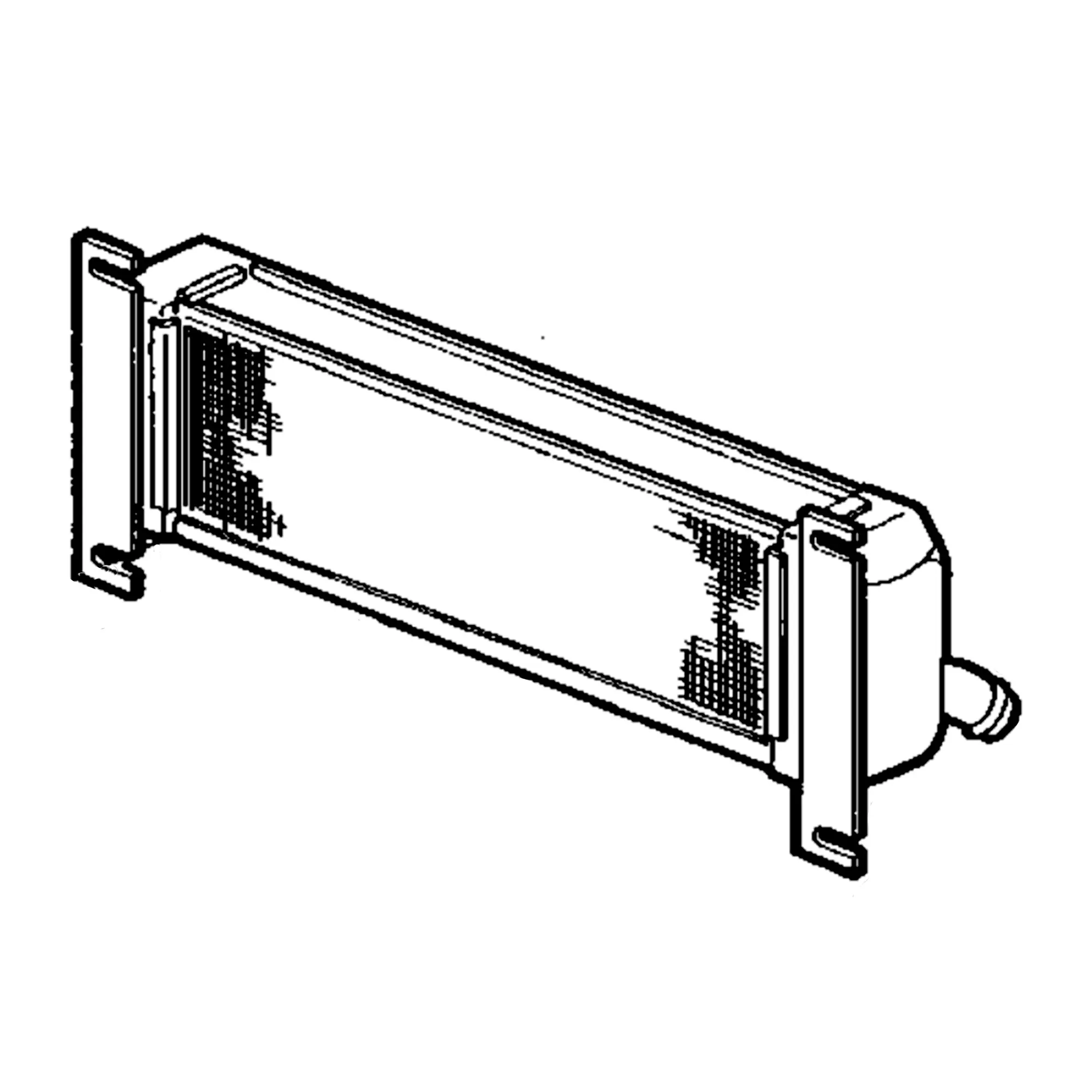 John Deere Hydraulic Oil Cooler - AL66517