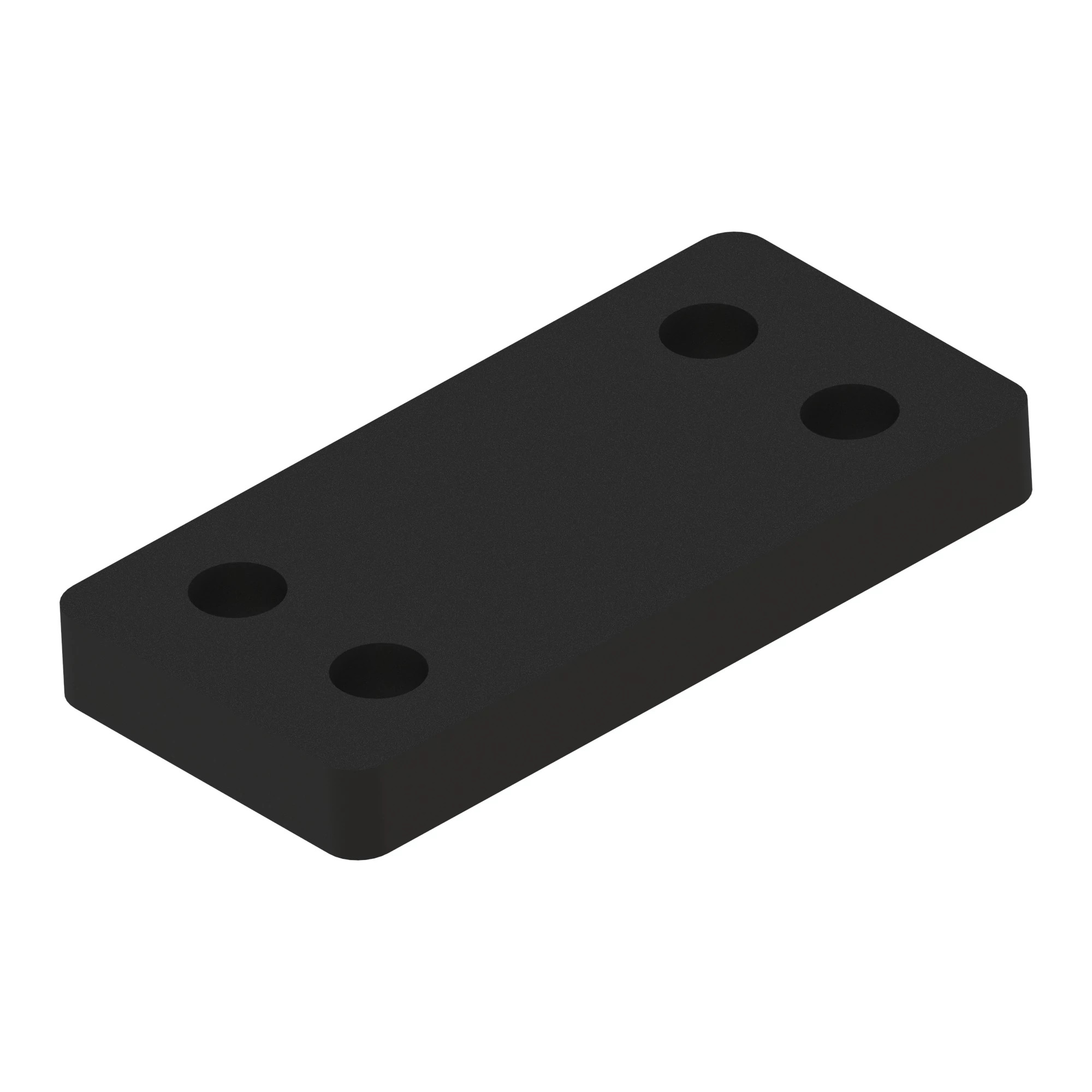 John Deere Rubber Kick Plate Mount - CXT10938