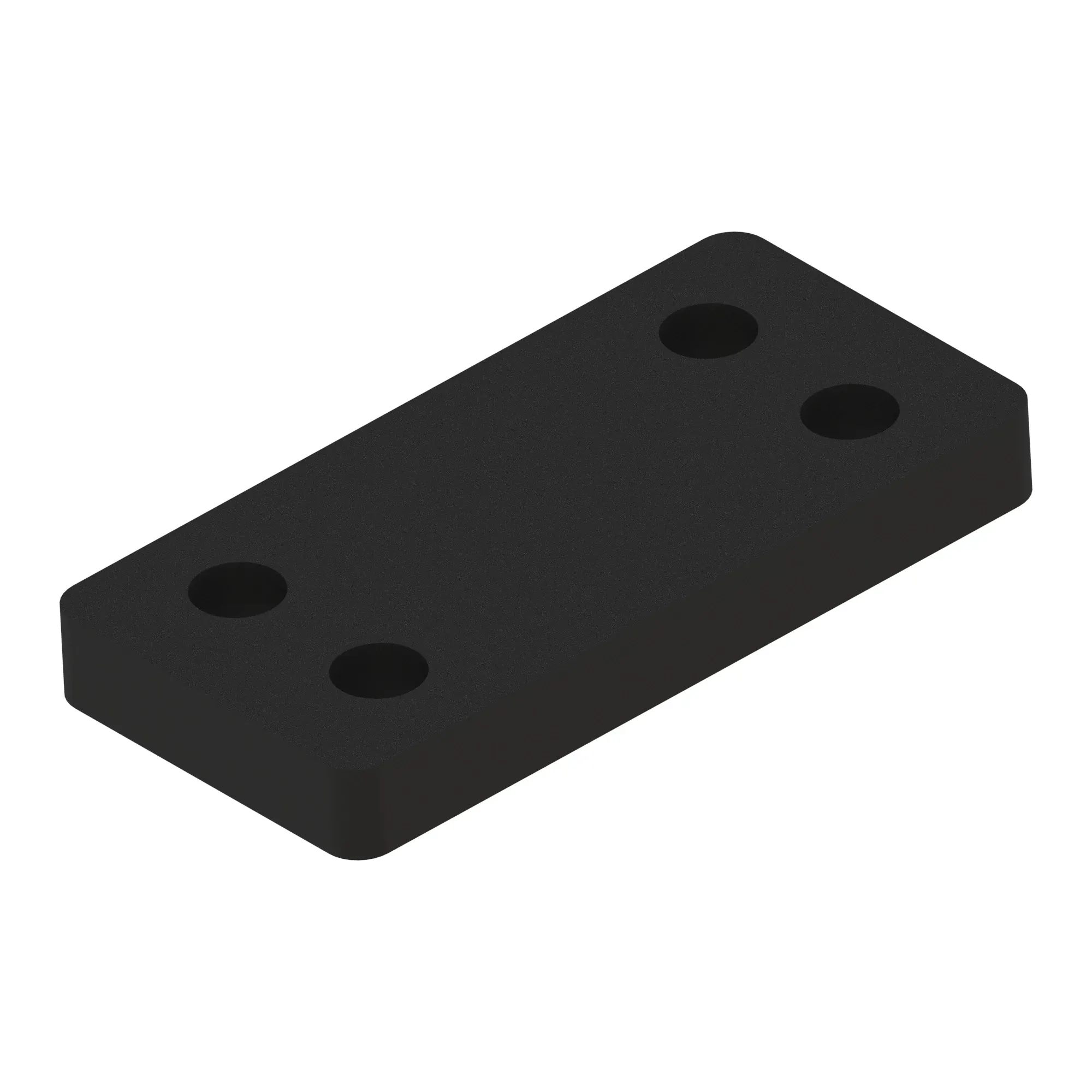 John Deere Rubber Kick Plate Mount - CXT10938