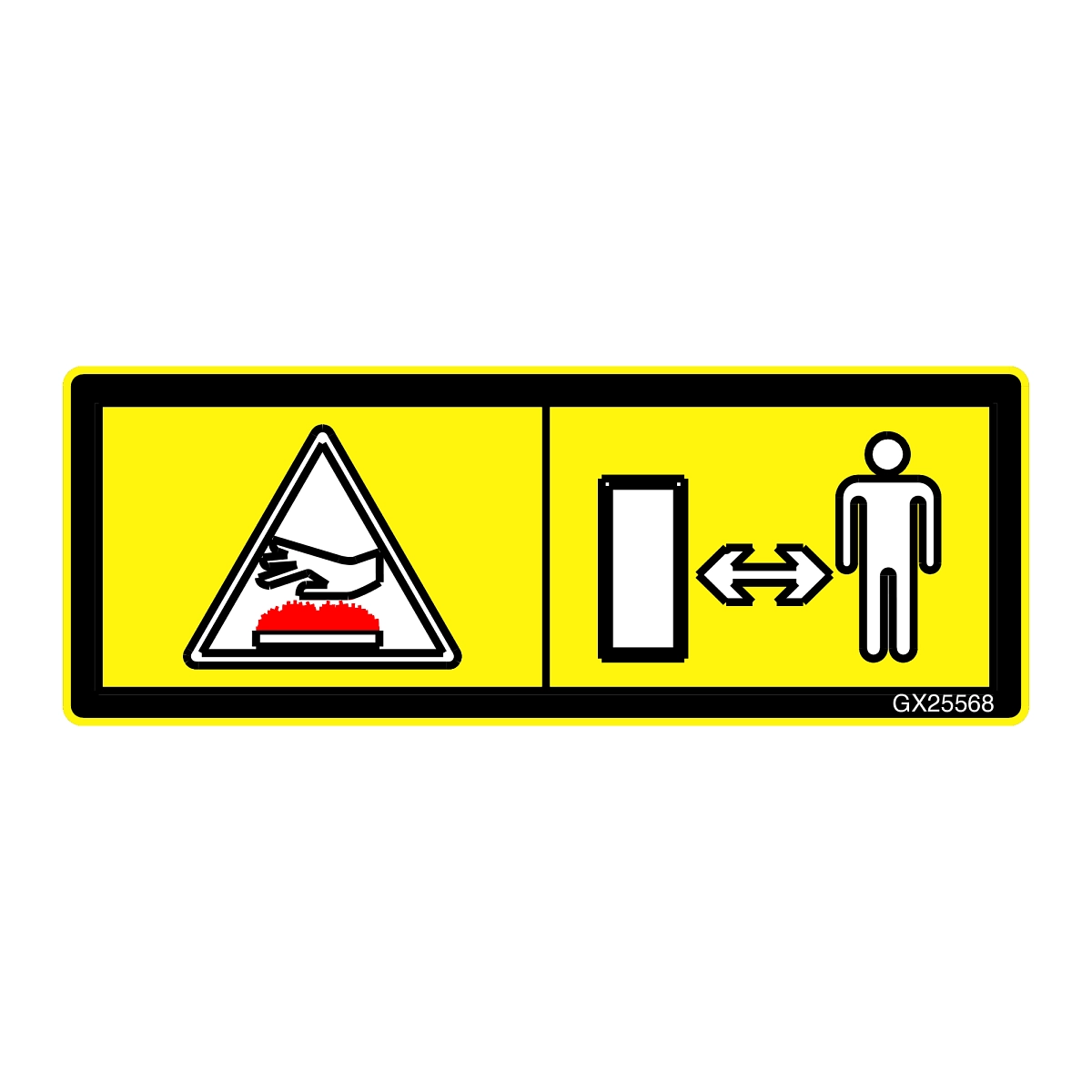 John Deere Label - GX25568