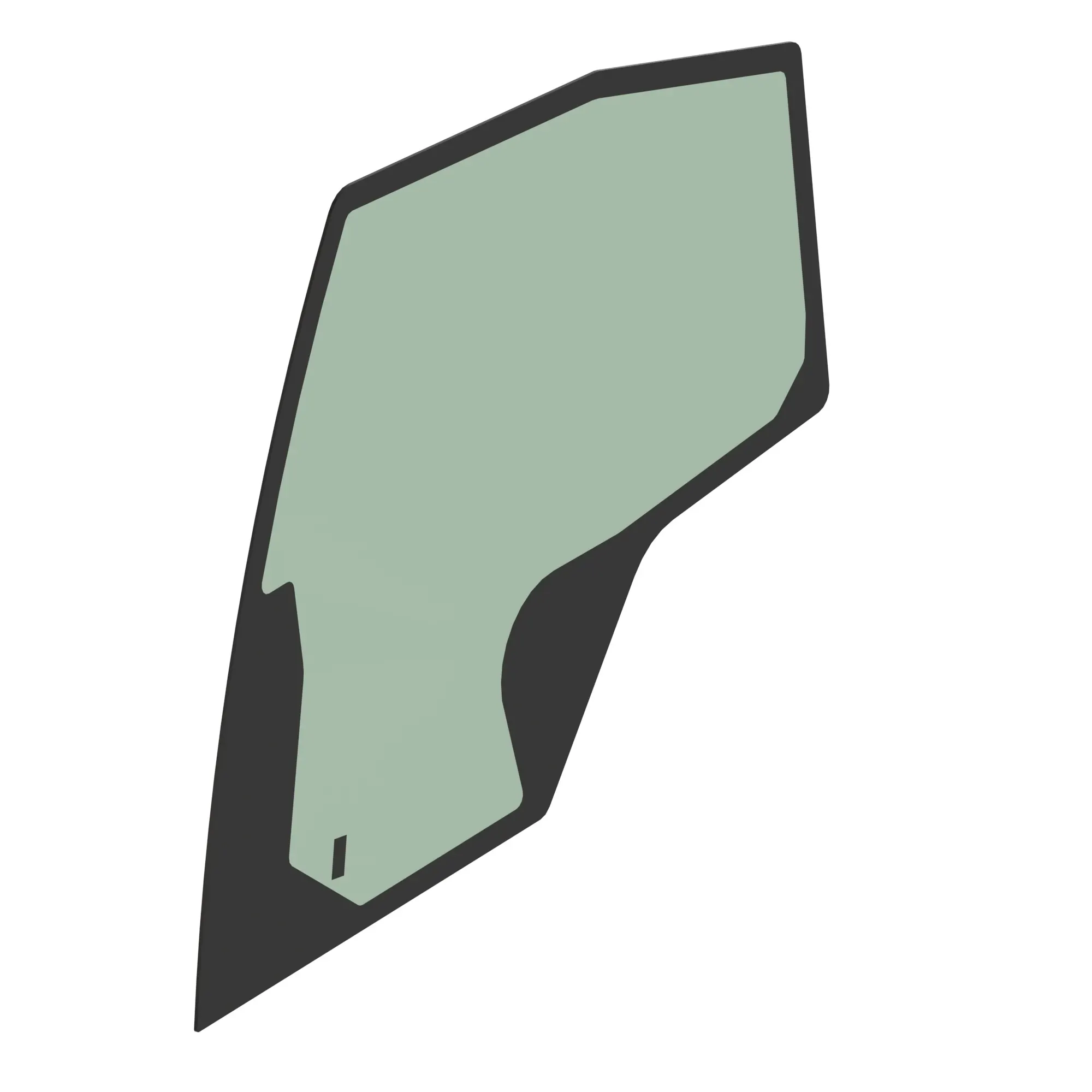 John Deere Right Side Window Glass - T435931