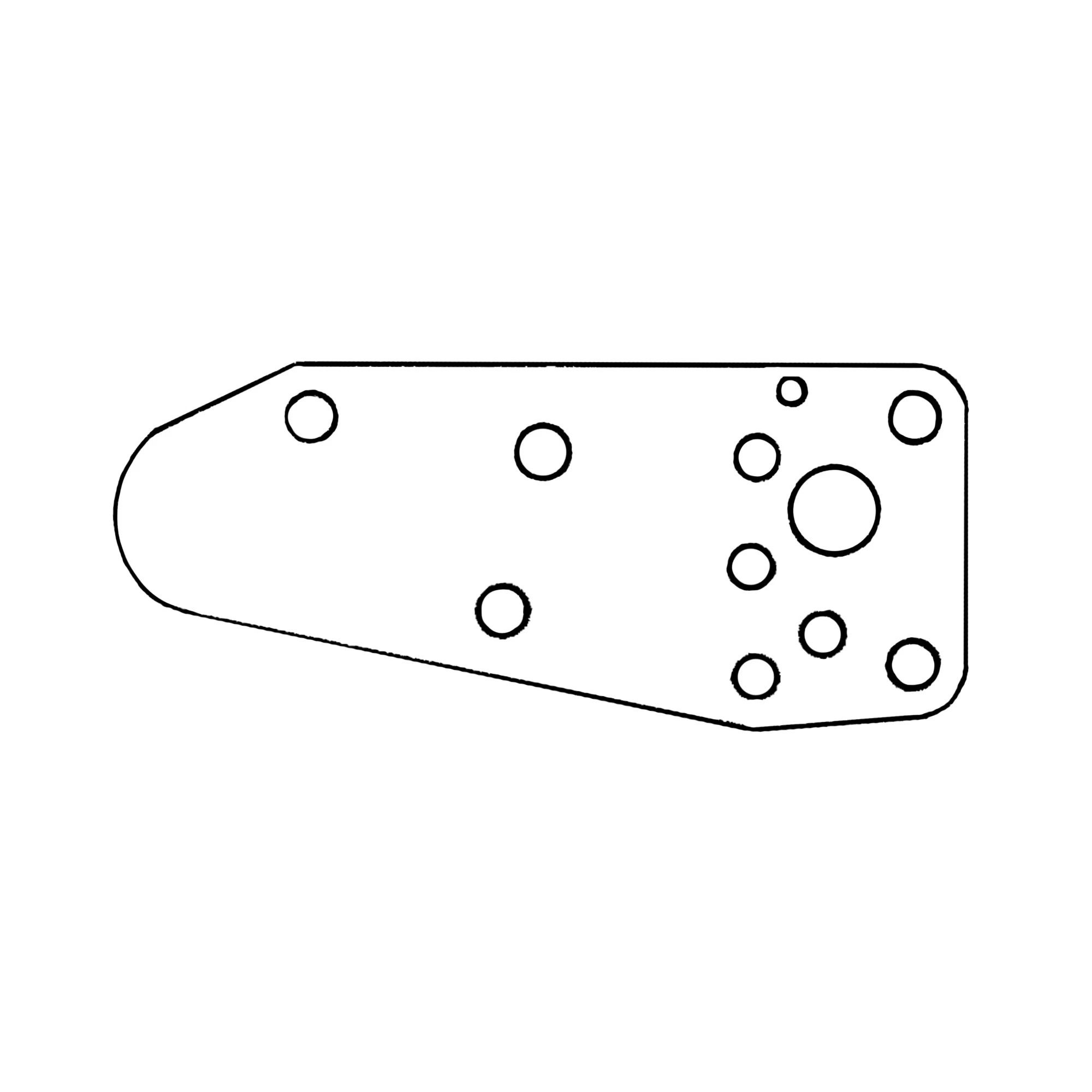John Deere Pump Steel Gasket - T213195