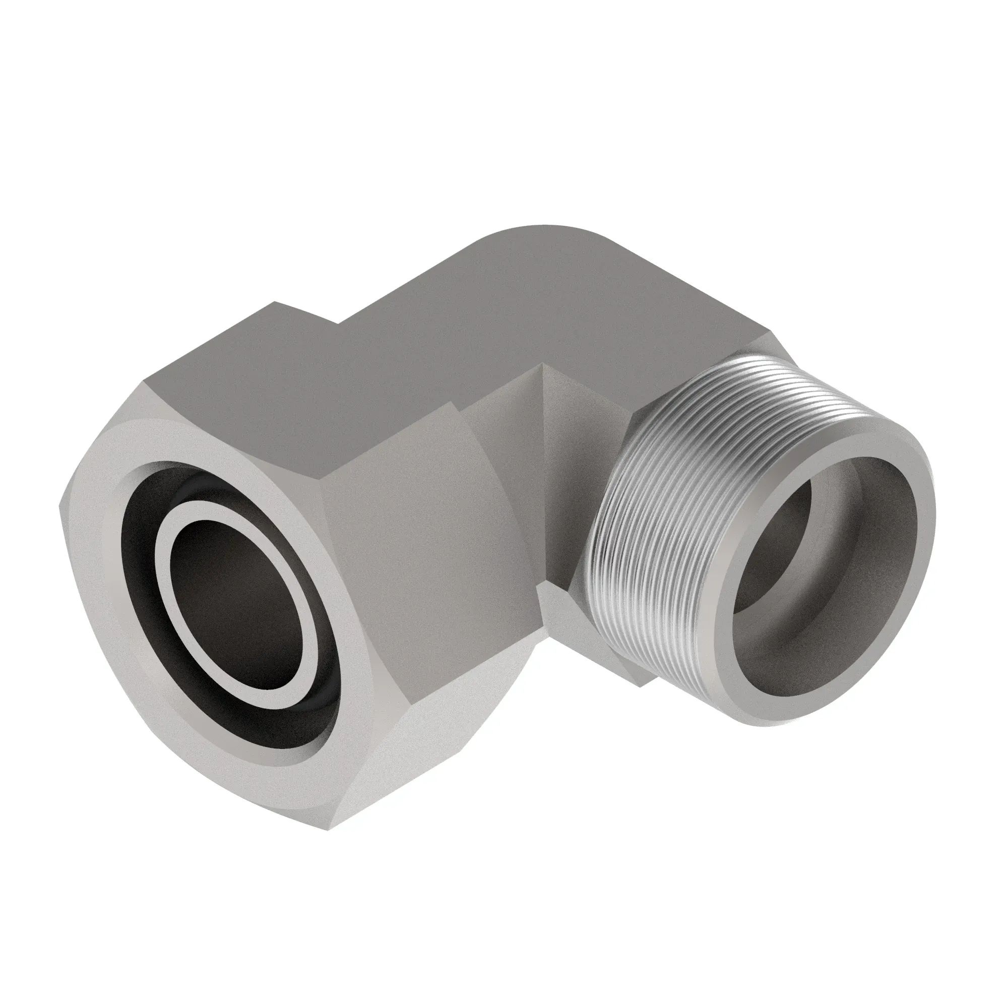 John Deere 90 Degree Swivel Connector Fitting - WY22139