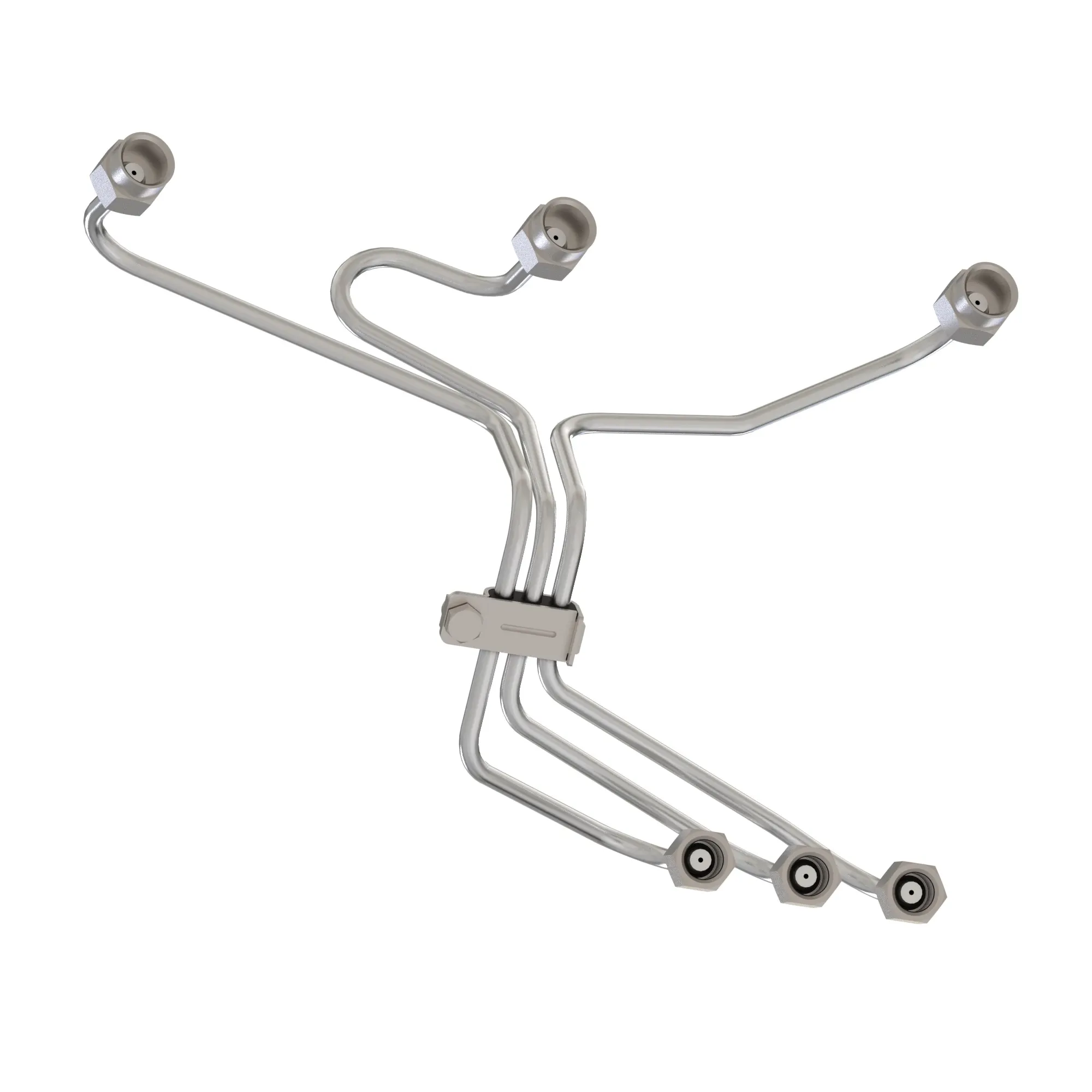 John Deere Fuel Line with Clamps - RE502485