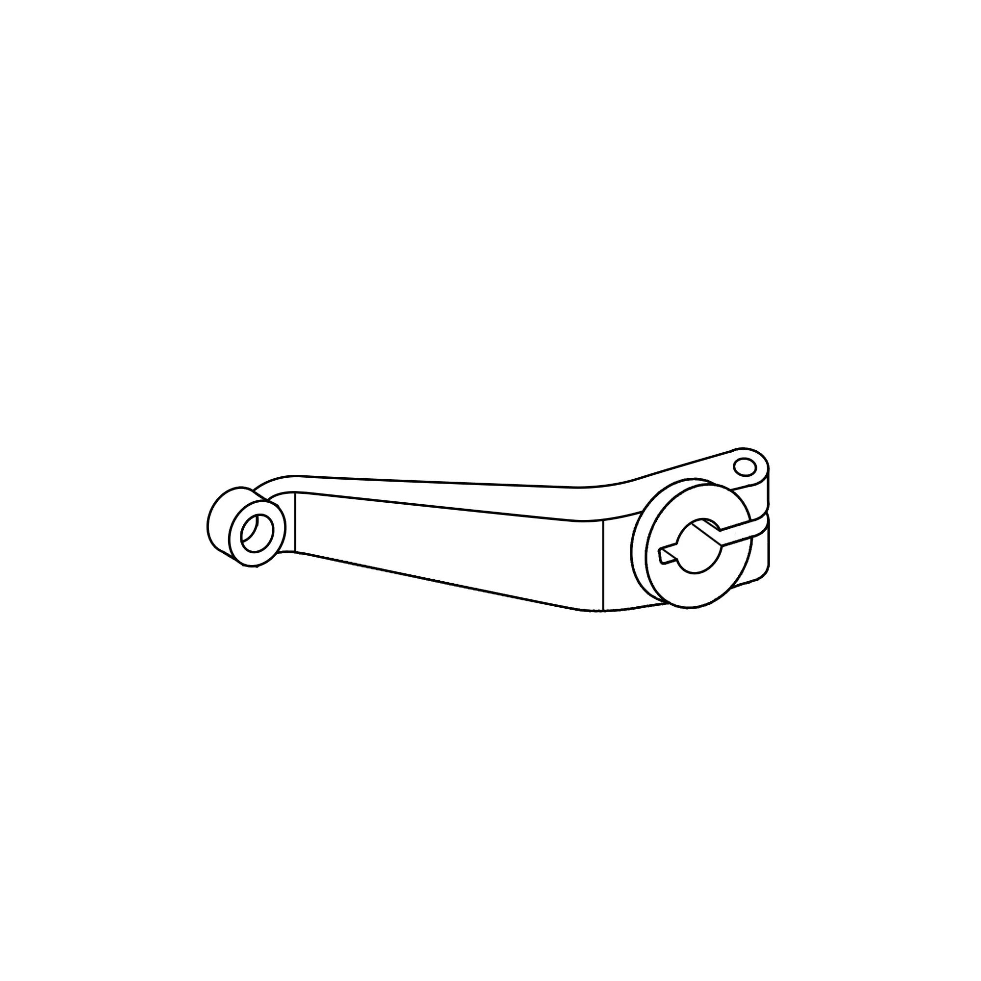 John Deere Speed Range Shifter Arm - R52437