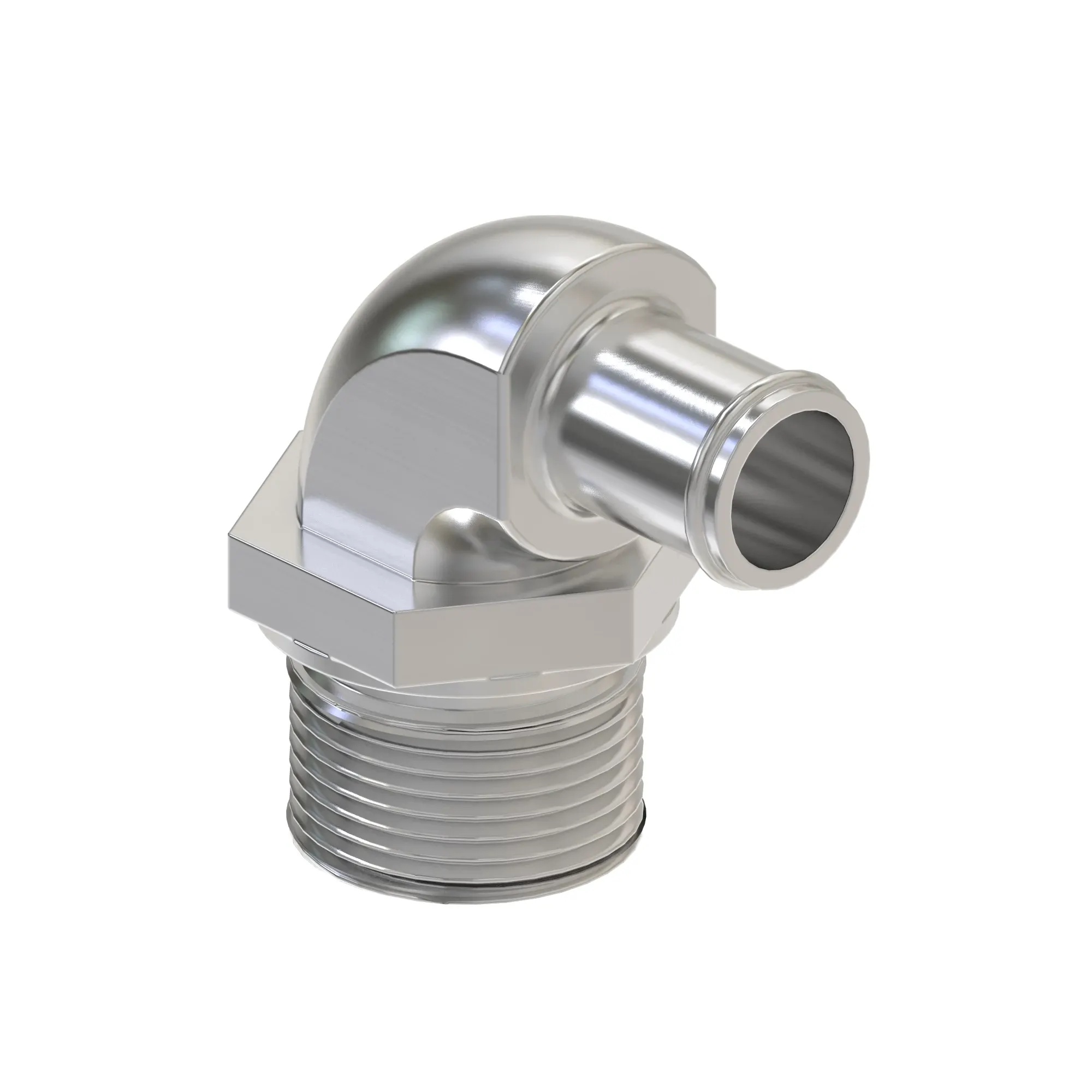 John Deere 90 Degree Hose Adapter - AT369606