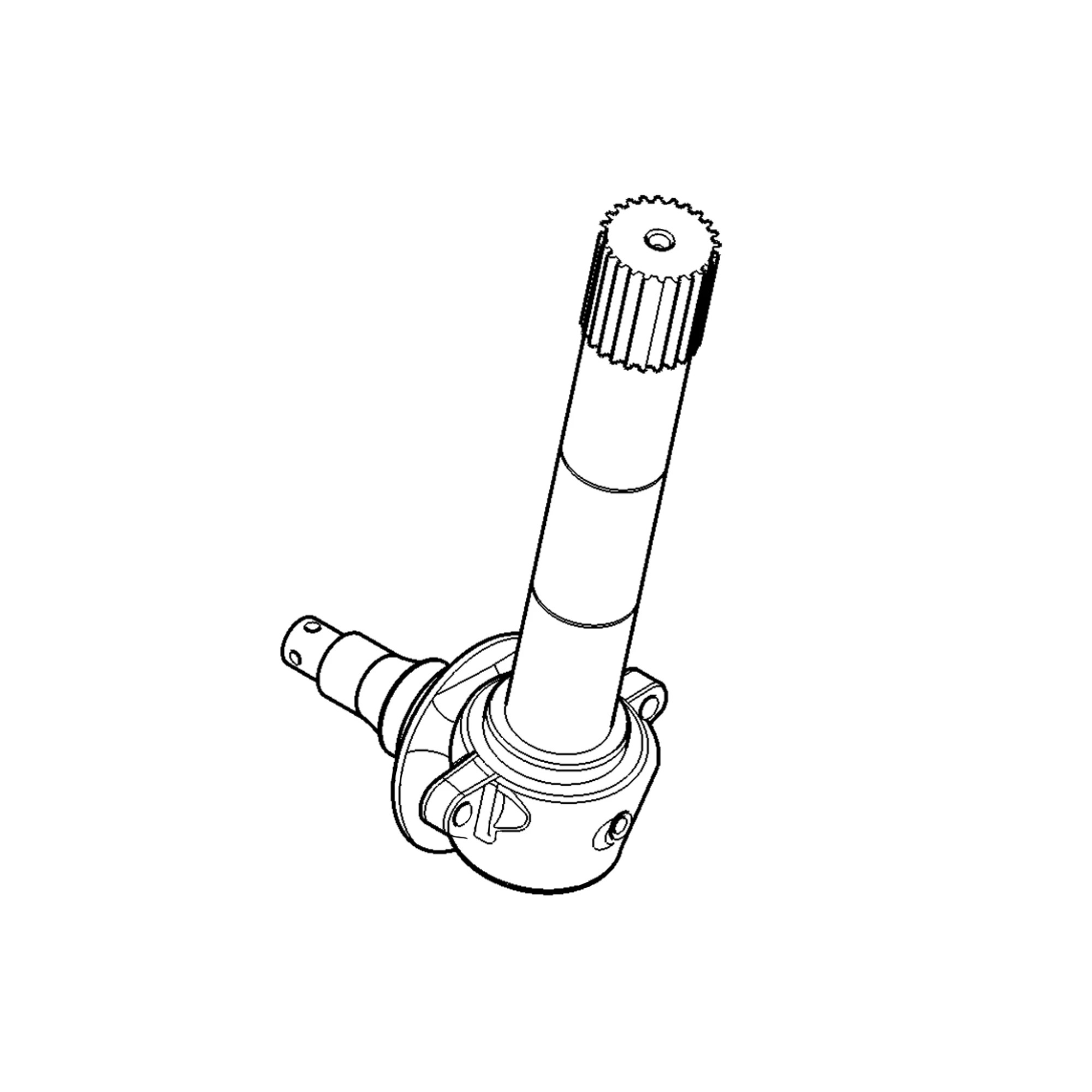 John Deere Spindle and Hub Knuckle, Right Side - RE217610