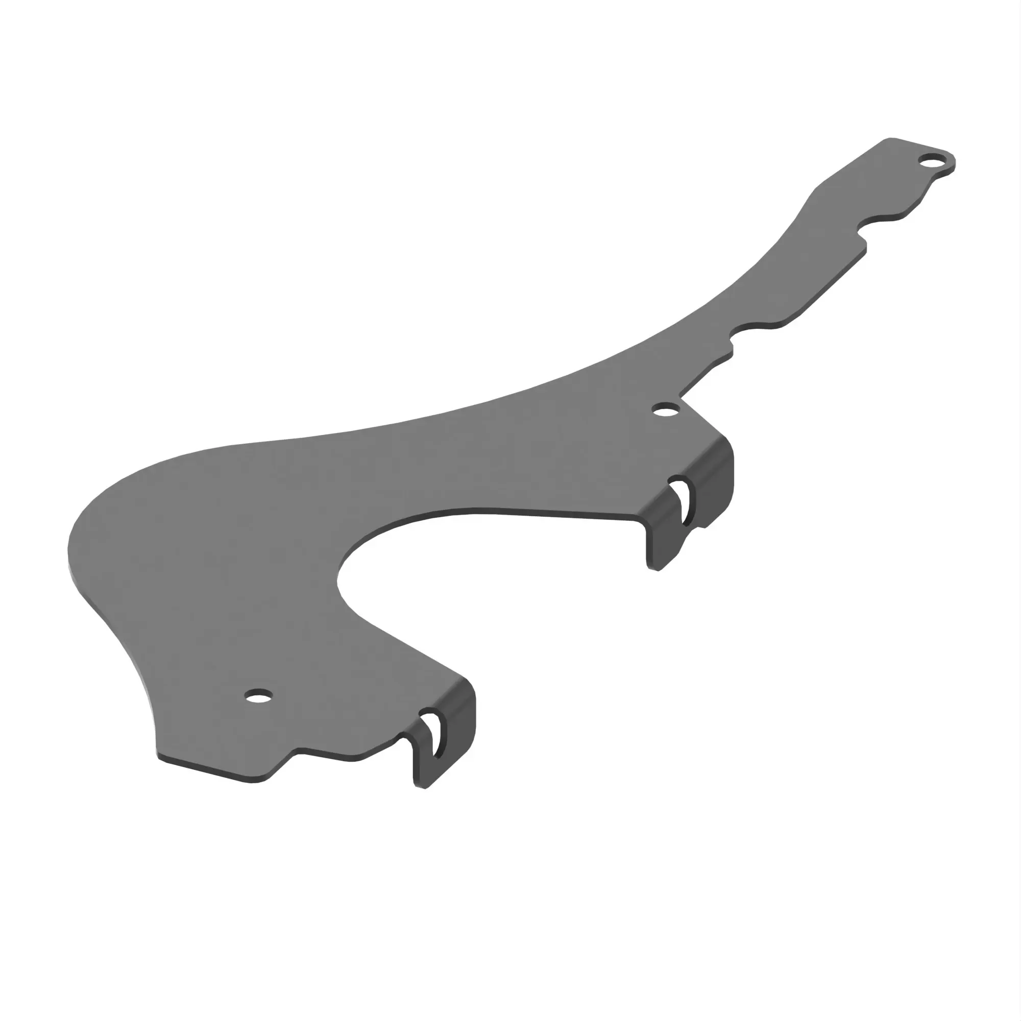John Deere Right Side Cross Feed Outer Cover Sheet - LCA123941