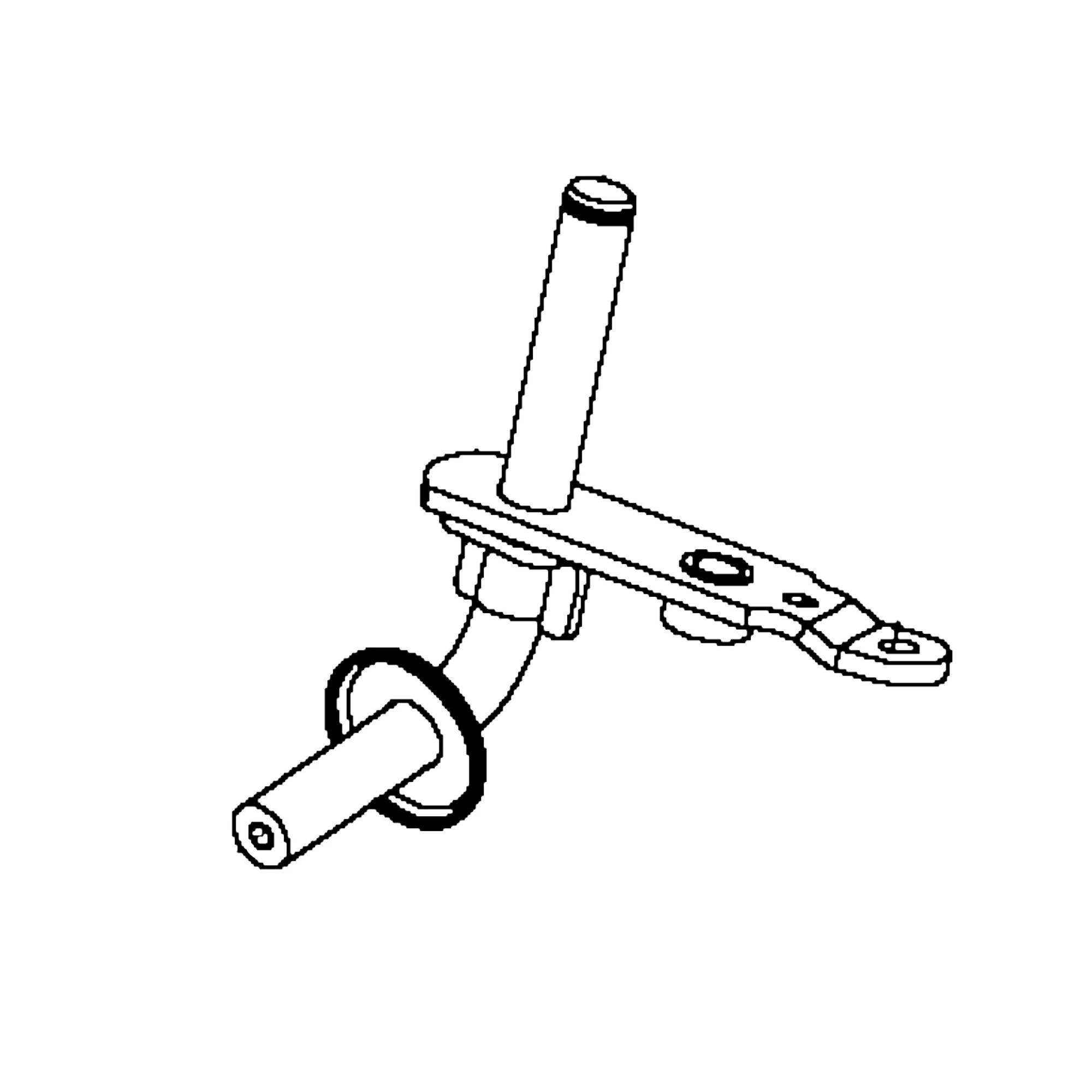 John Deere Left Side Axle Spindle - AM136581