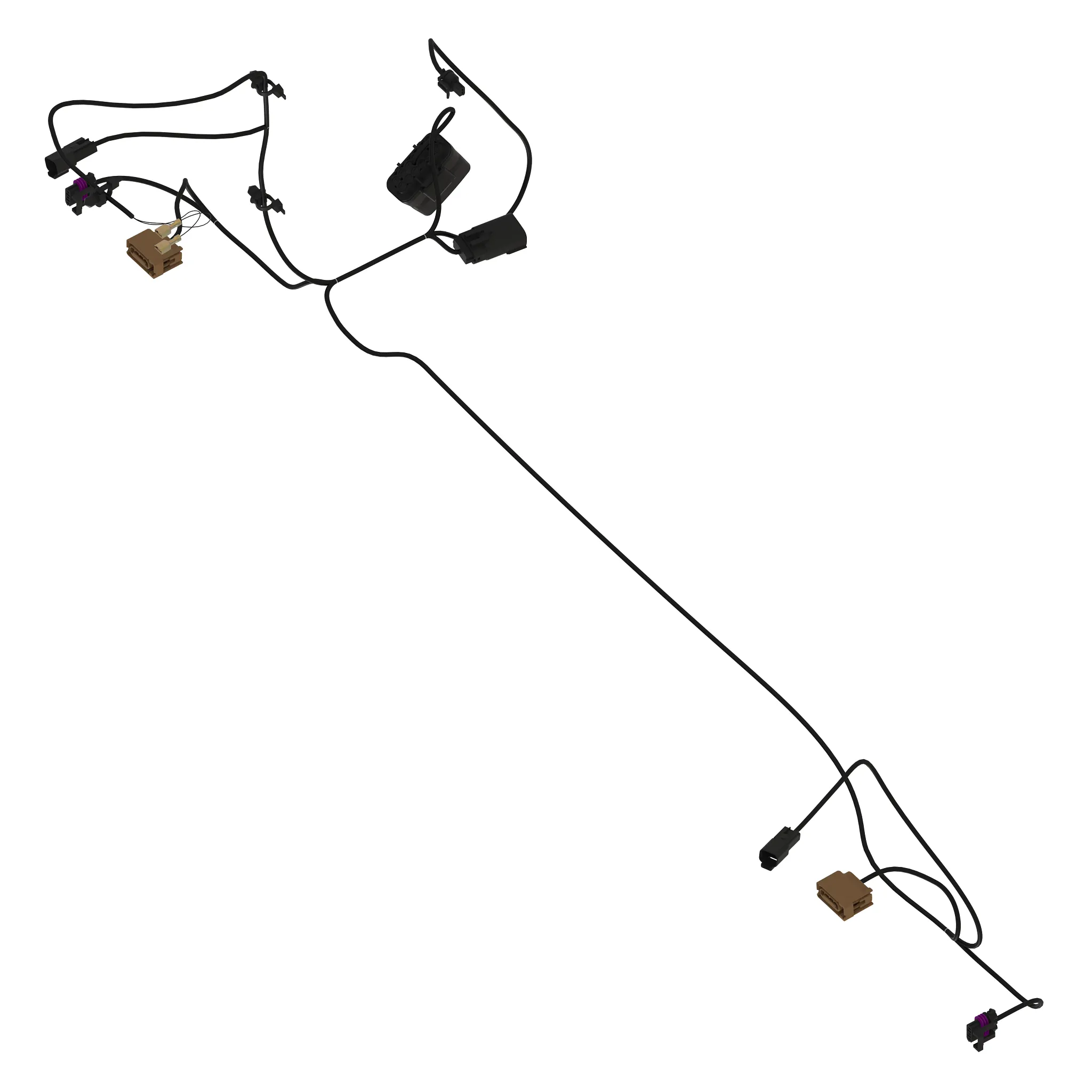 John Deere Front Homologation Harness - AUC18401