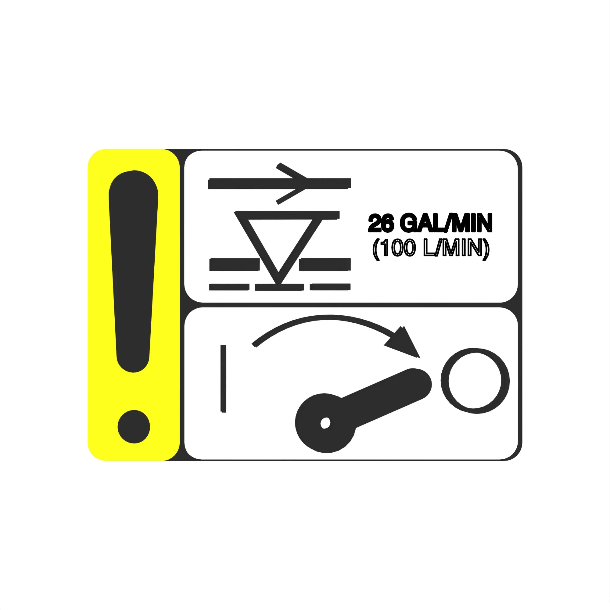 John Deere Solution Flow Label - N313958
