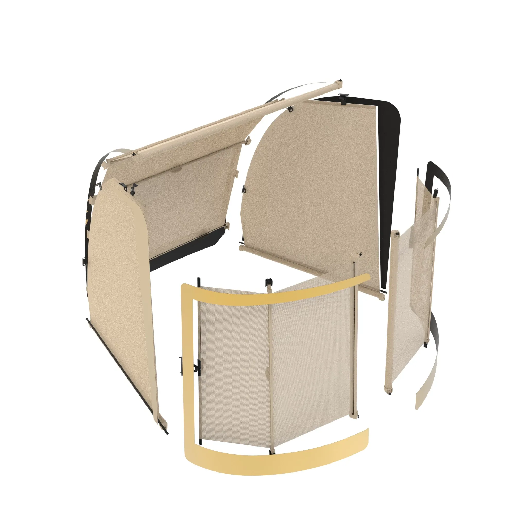 SUN VISOR KIT E-CAB GEN2