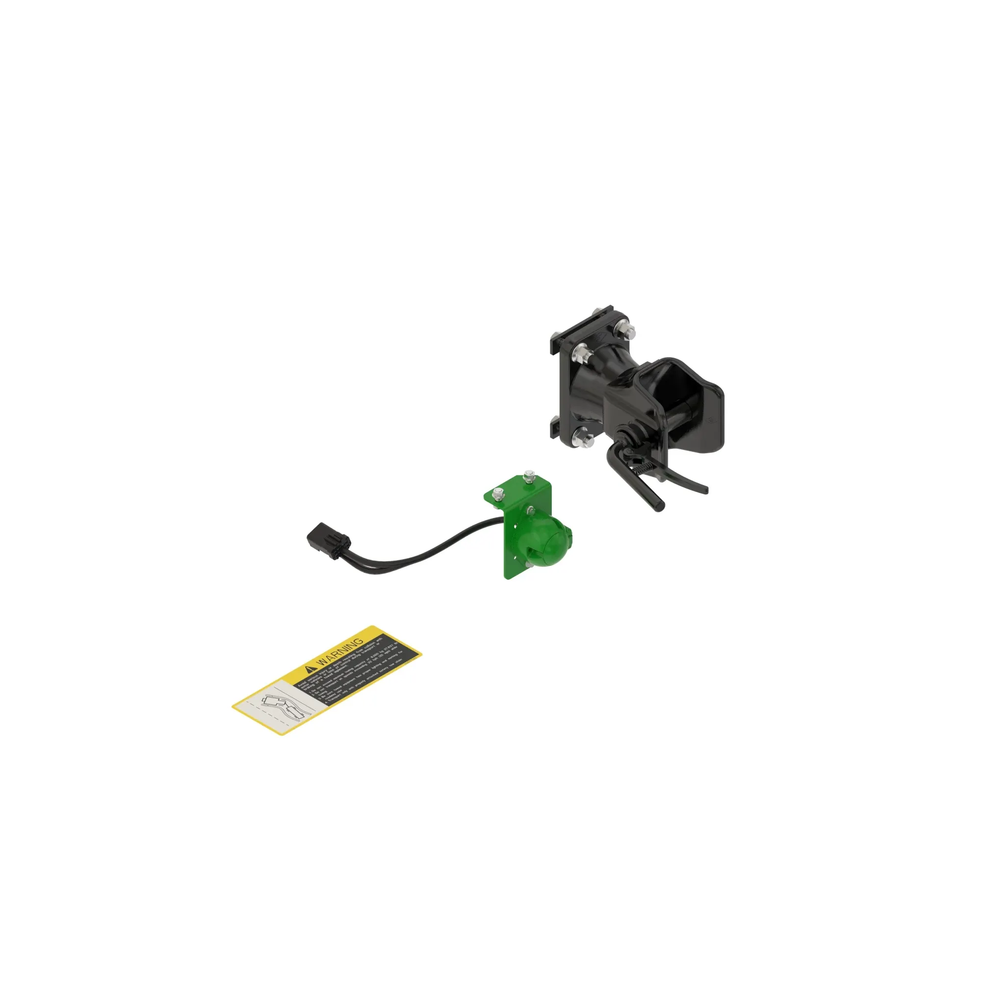 John Deere Grizzly Manual Hitch Coupling Attachment - BXE11302