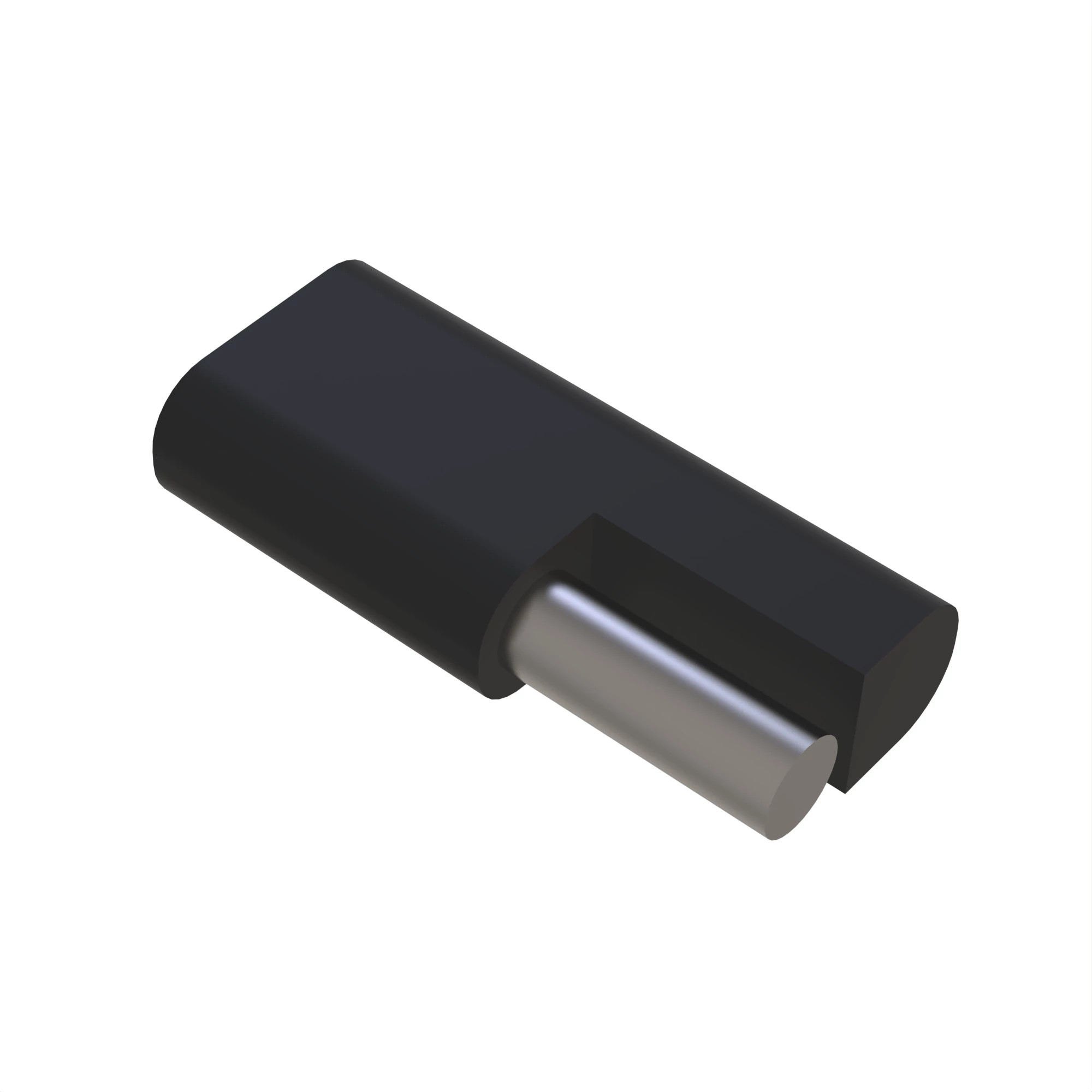 CONN MONONA DIODE 2W BLK PLSTC