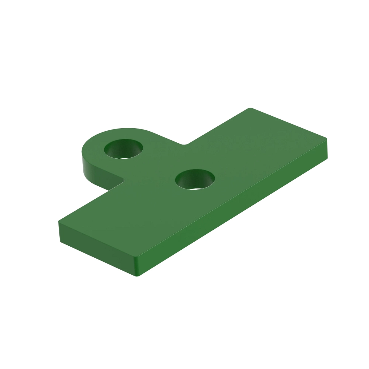 Clamp Cover Plate 2 Hole W/