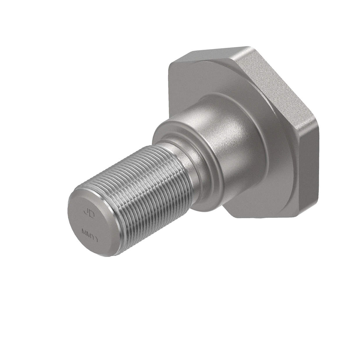 John Deere Trimmed Head Blade Bolt, 1" X 2.677" - W12064