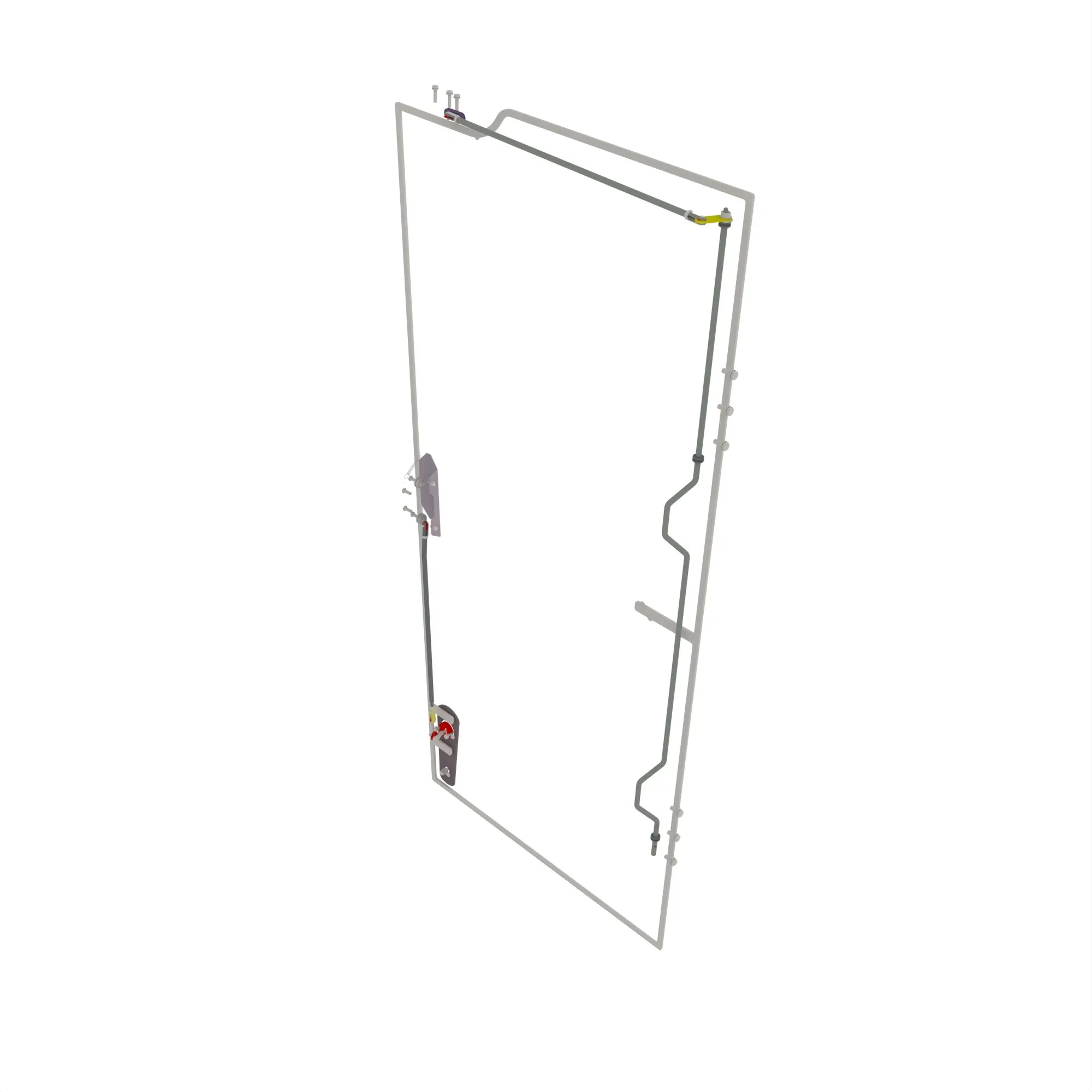 John Deere Right Side Cab Door - AT507679