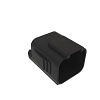 ACCY DEUTSCH DT DUST CAP BLK PLSTC