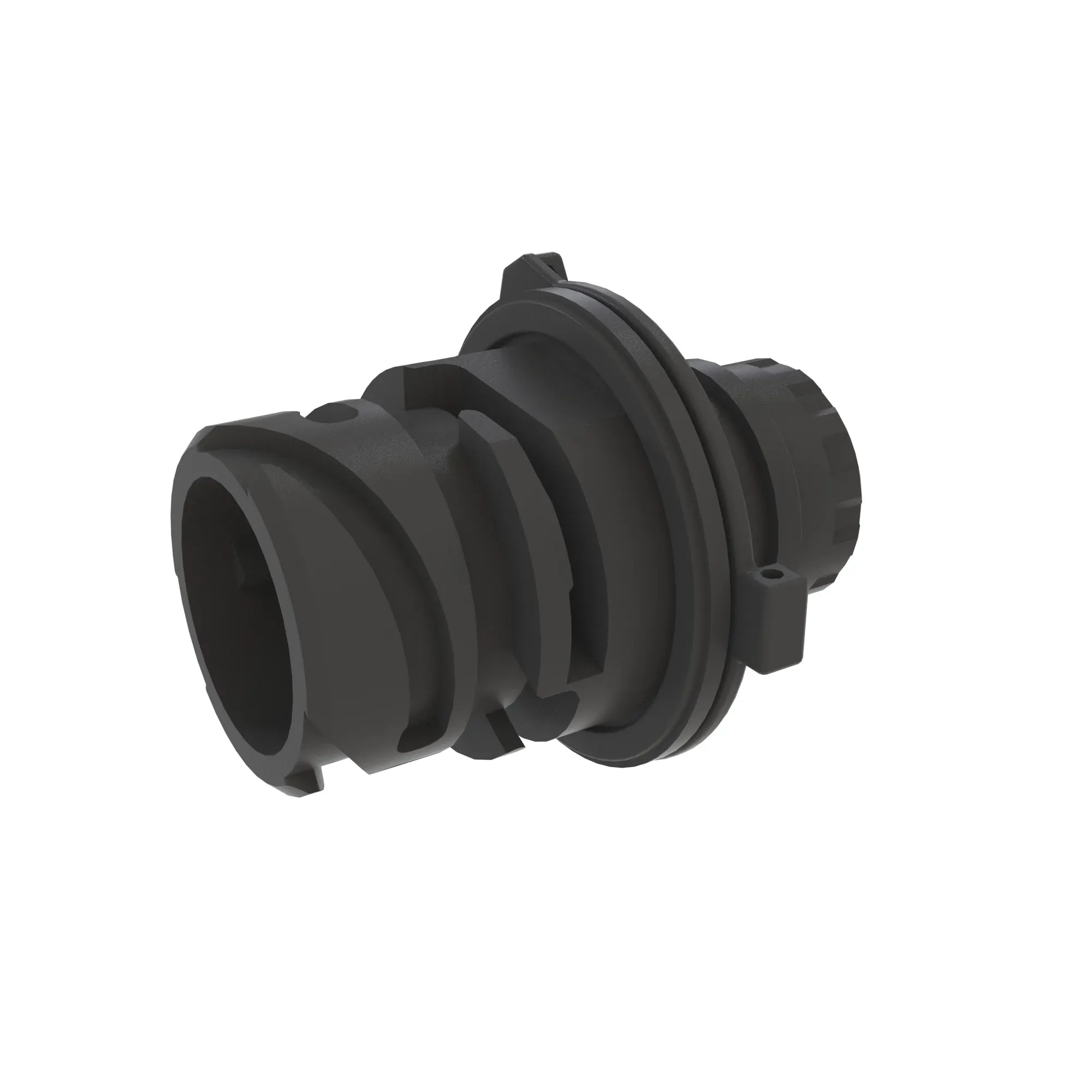 CONN TYCO 2.5 4W FS BLK PLSTC