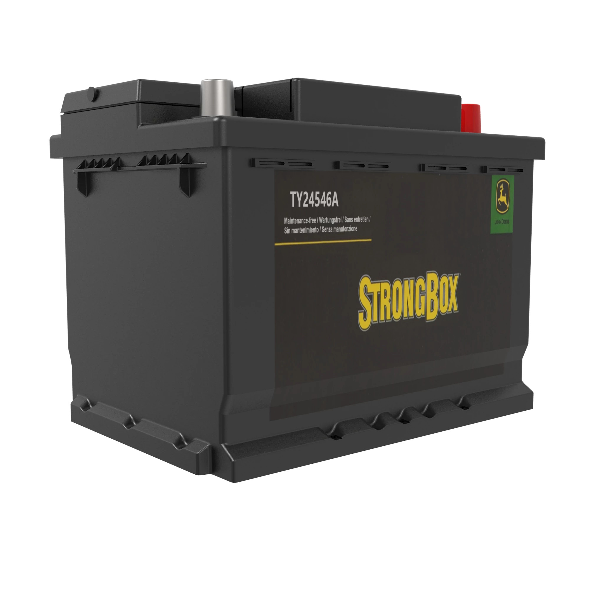 John Deere StrongBox™ Original Equipment, 12 Volts, Wet Battery - TY24546A