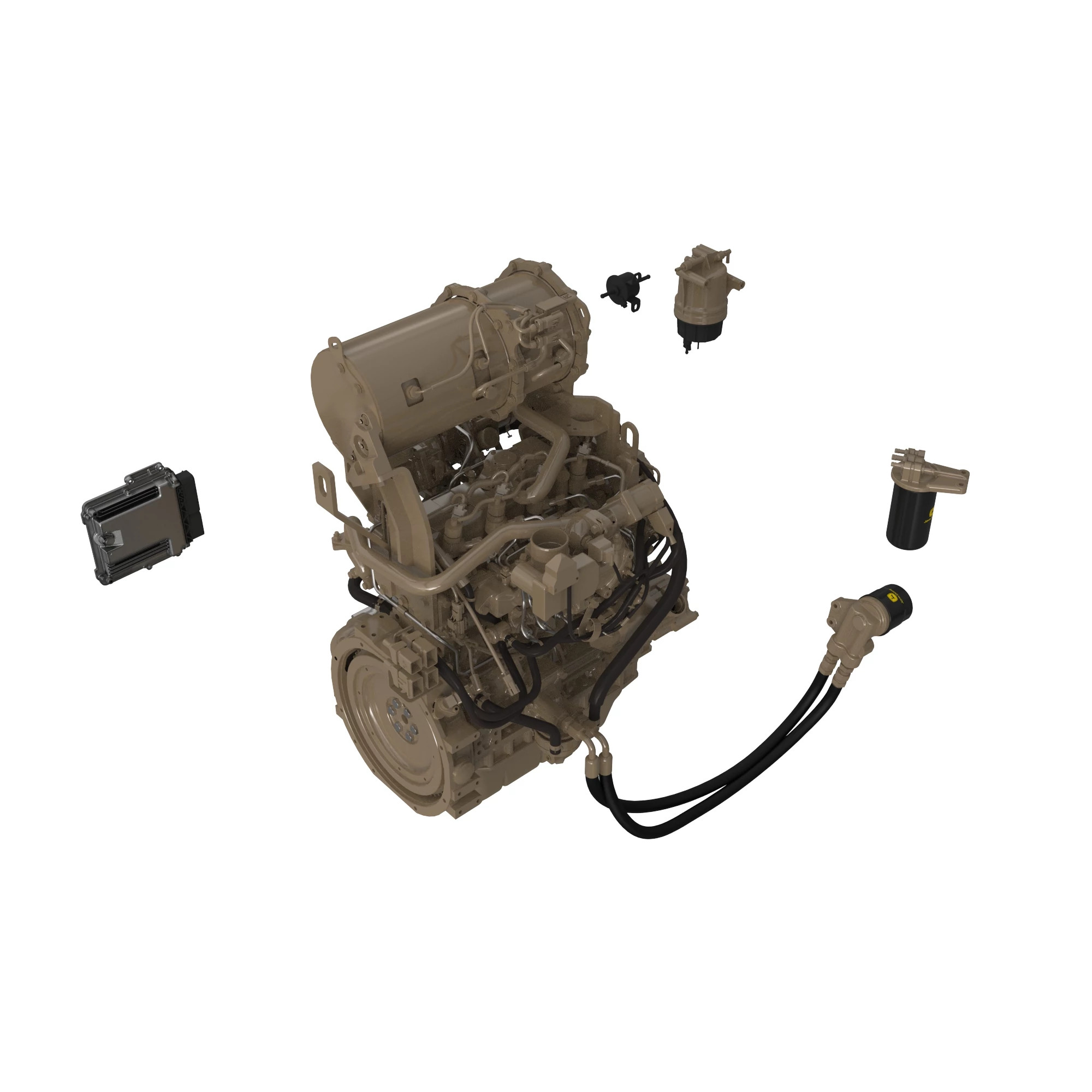 John Deere Diesel Engine, 2.1 Liter, T4 - AT416882