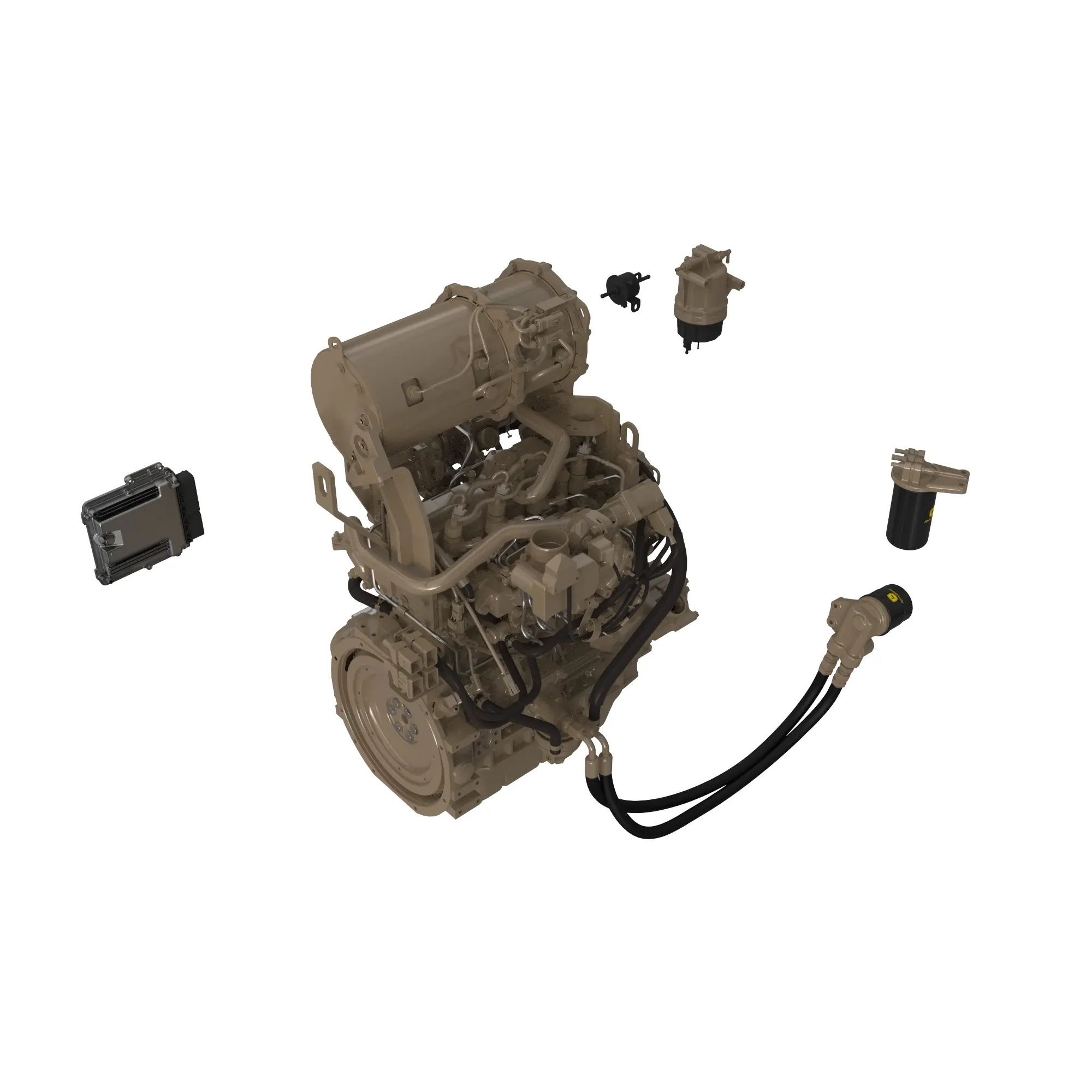 John Deere Diesel Engine, 2.1 Liter, T4 - AT416882