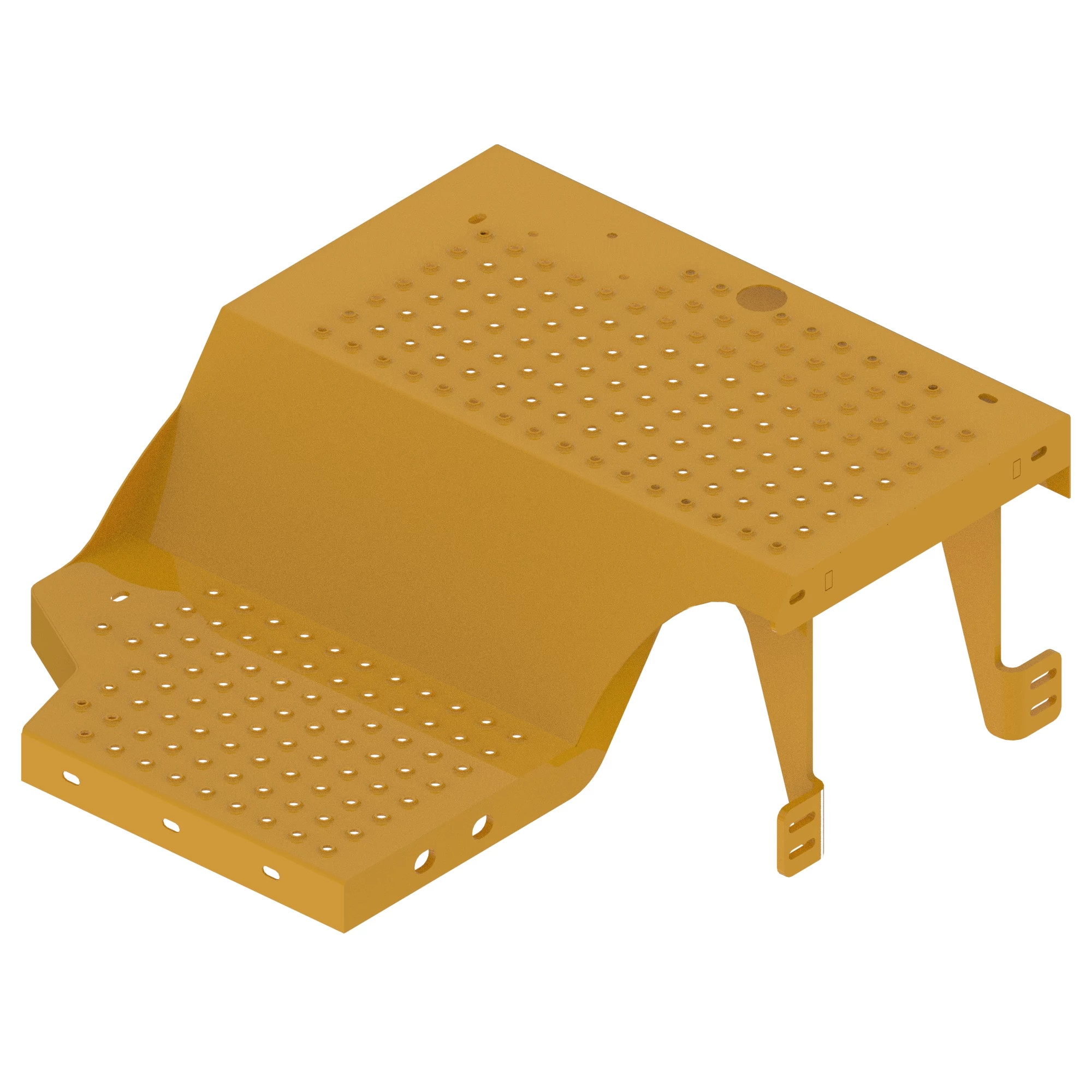 John Deere Rear Platform Fender, Right Side - AT437008