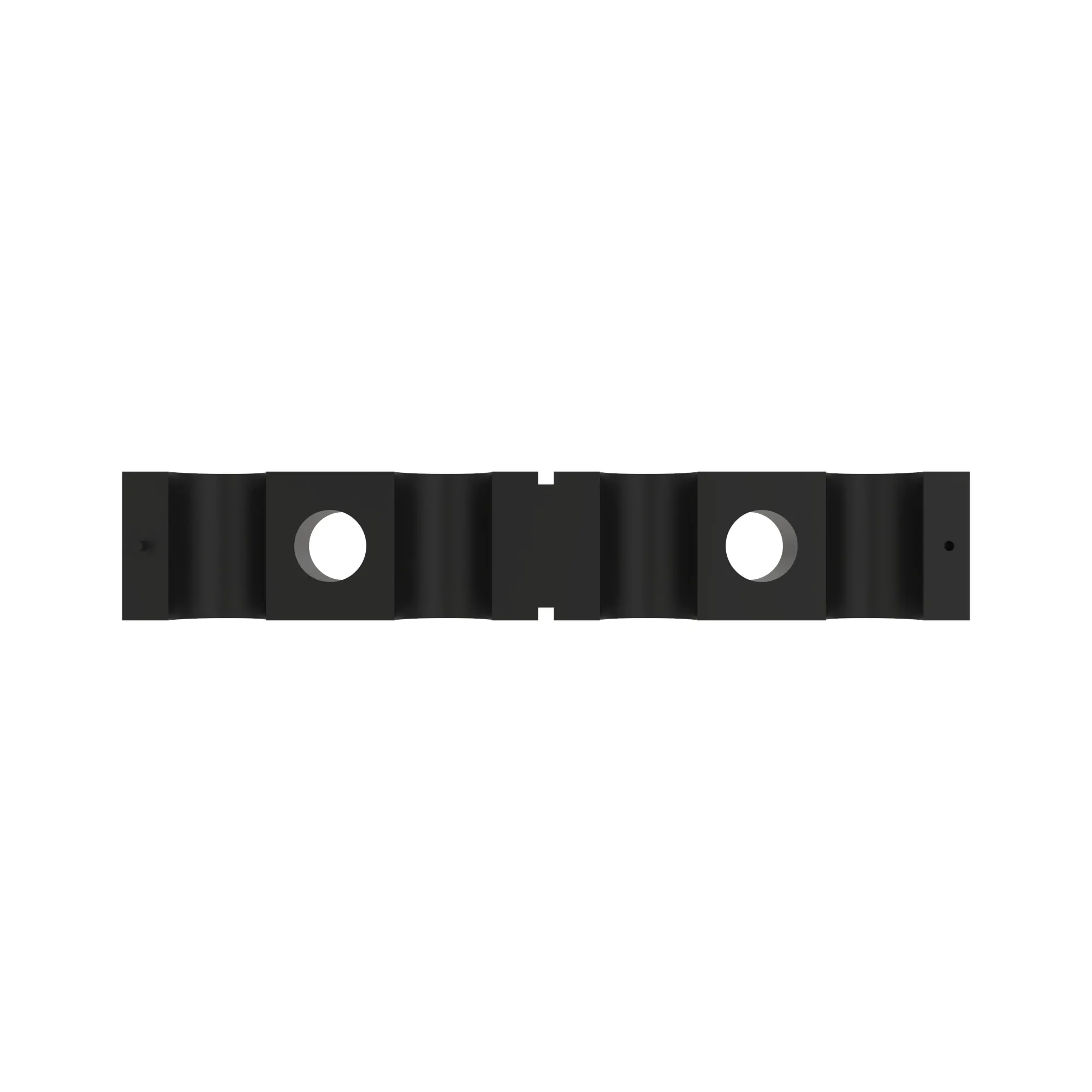 CLAMP, HALF, TWIN (3/8 X 3/8), Half Clamp