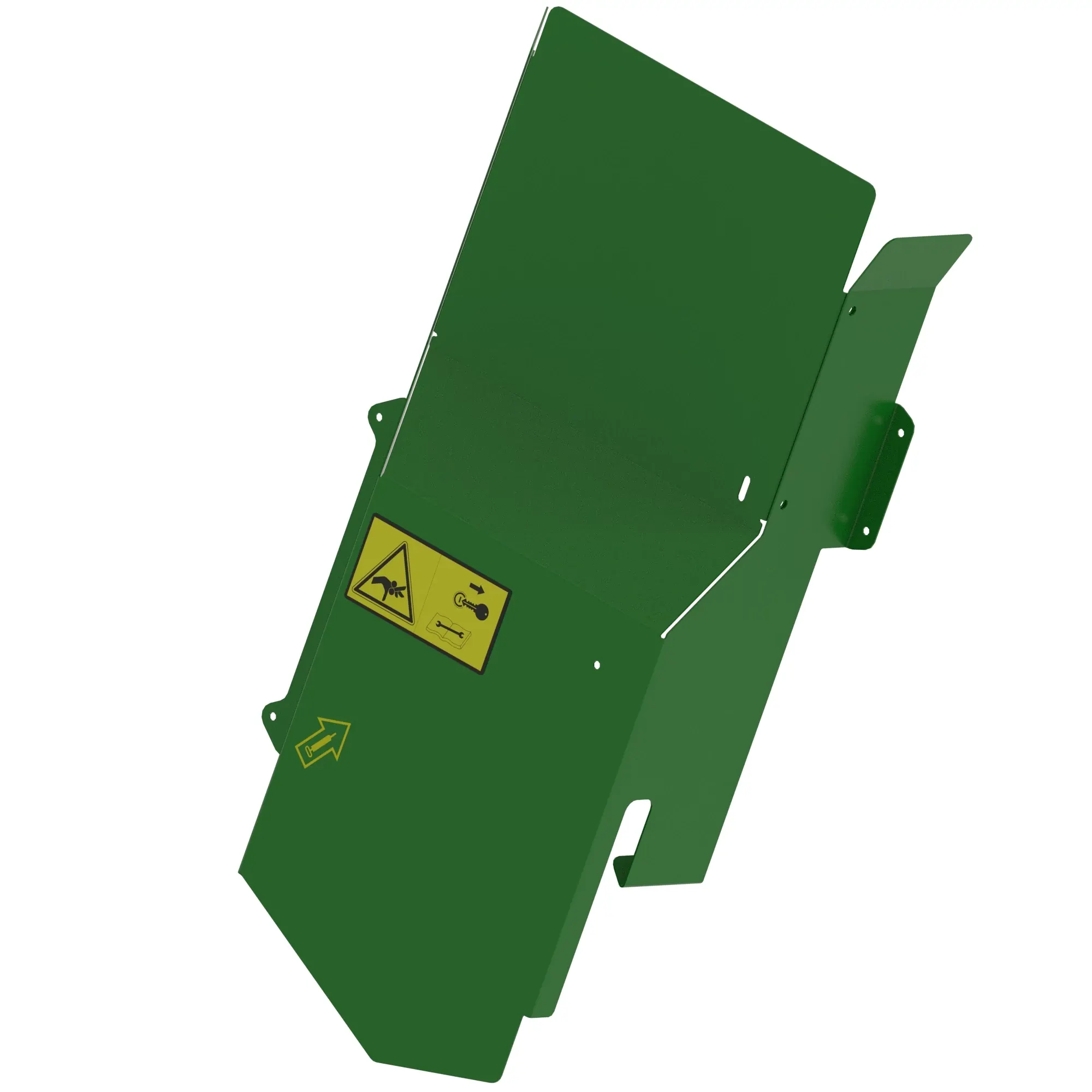John Deere Right Side Noncutter Pickup Chain Tensioner Shield - AFH212283