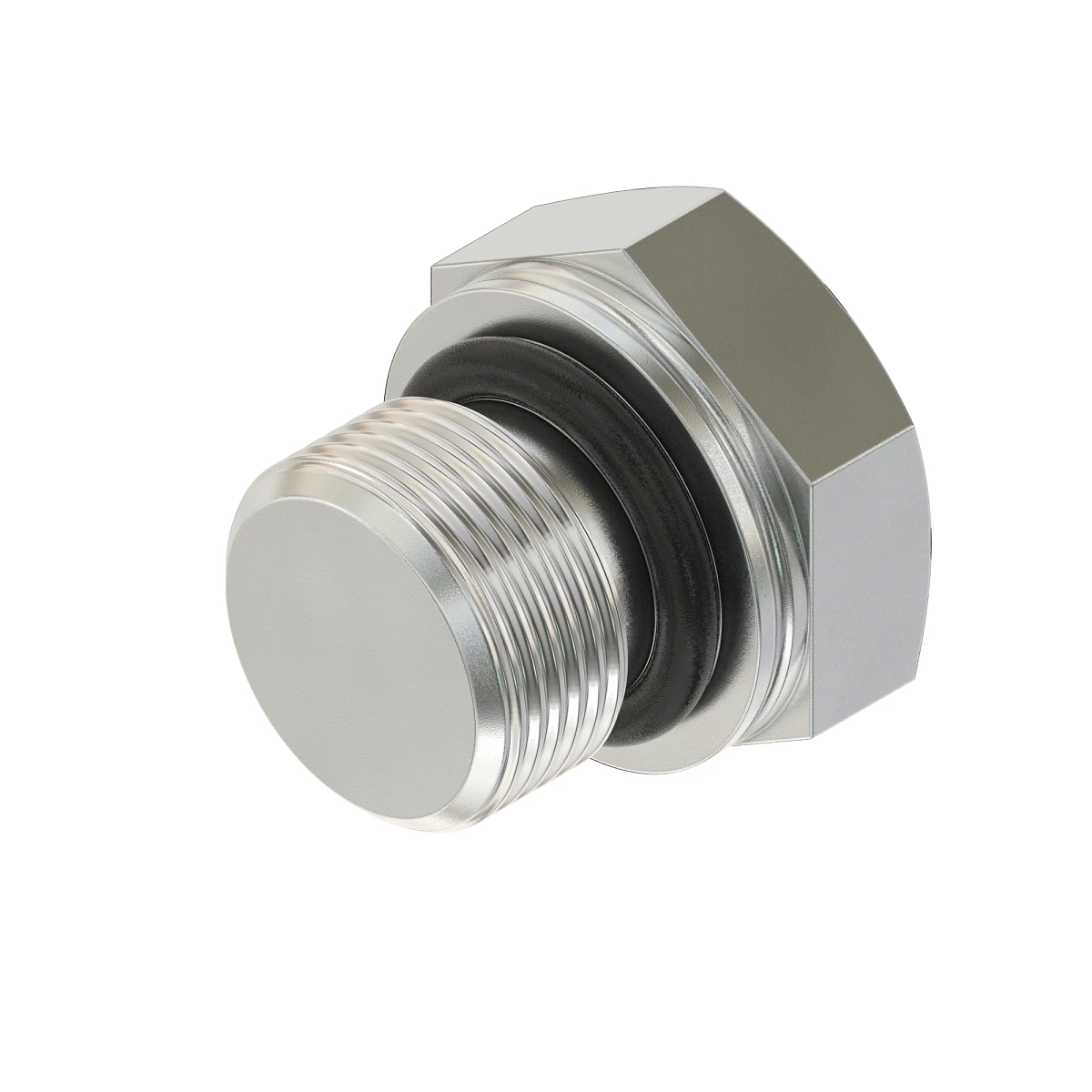 John Deere Straight Thread Drain Plug with O-Ring - 64M5003