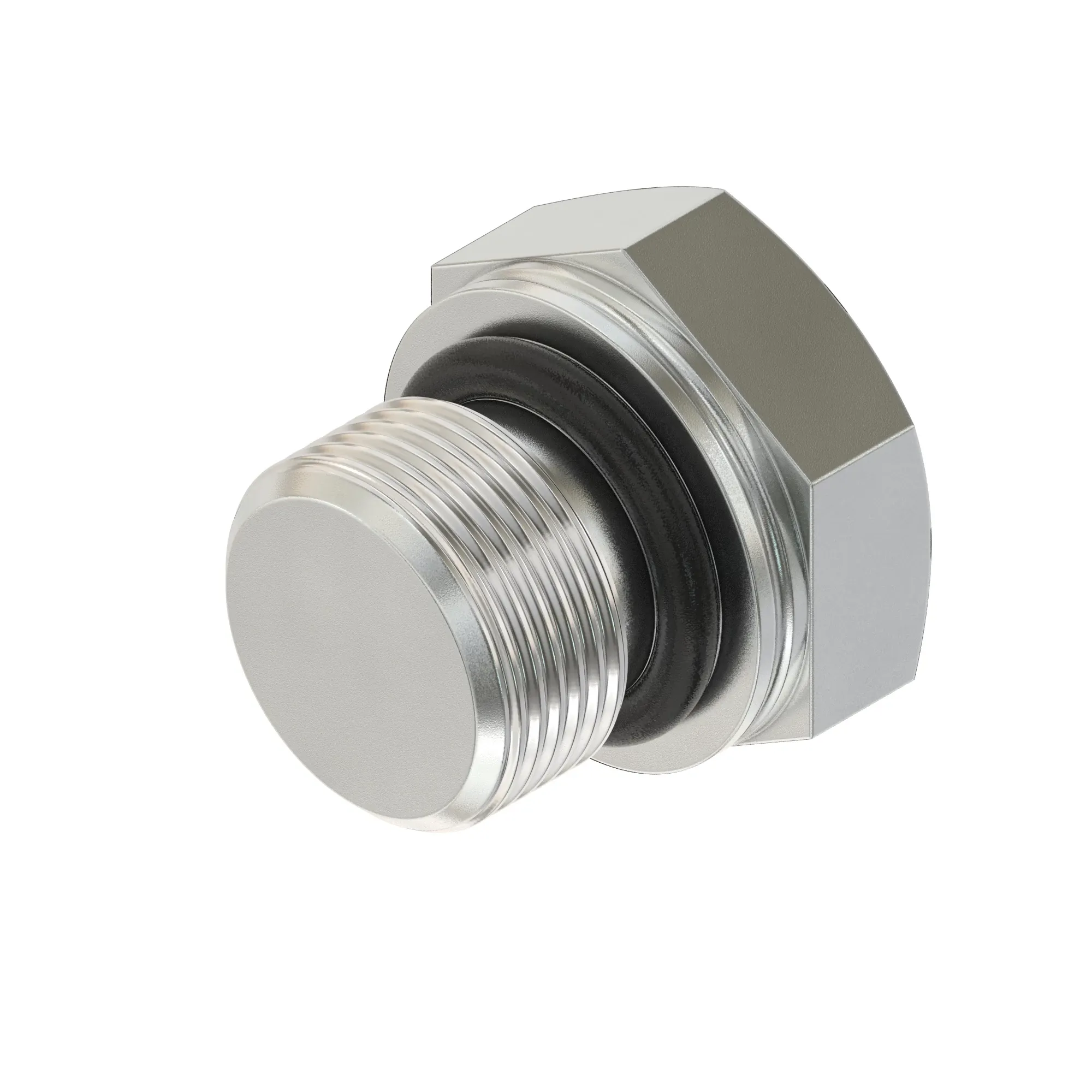 John Deere Straight Thread Drain Plug with O-Ring - 64M5003