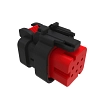 TYCO AMPSEAL16 6W RCPT SLD GRY PLST