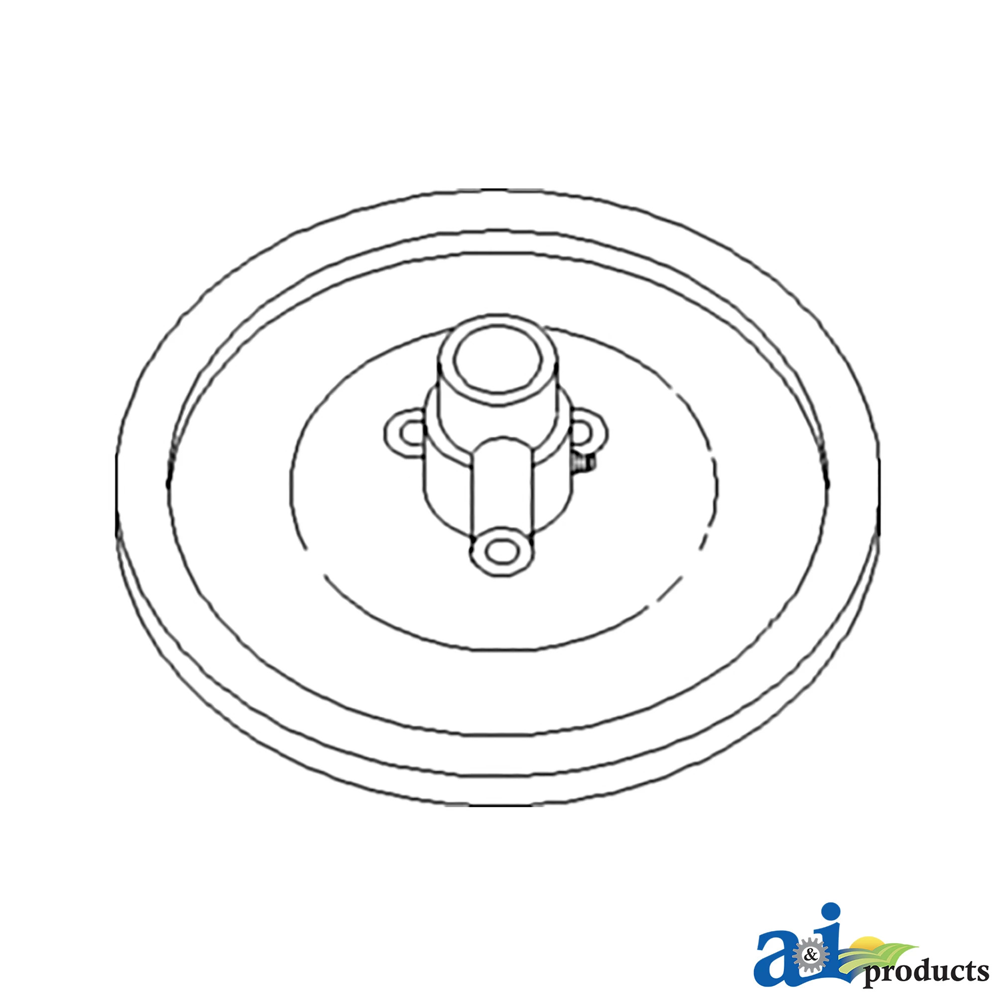 A&I Products Inner Sheave, Cleaning Fan Driven - A-AH173726