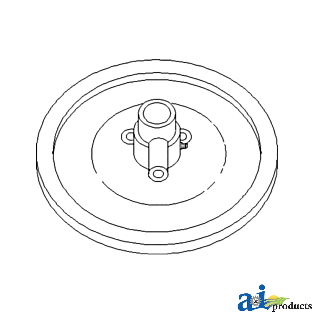 A&I Products Inner Sheave, Cleaning Fan Driven - A-AH173726