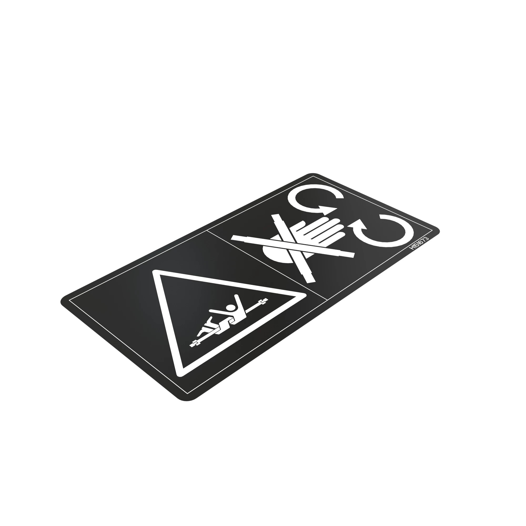 John Deere Universal Drive Shaft Label - H151673