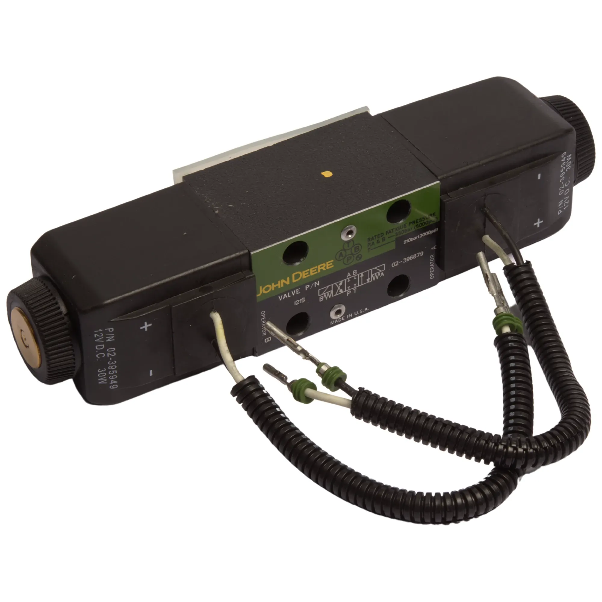 John Deere Solenoid Hydraulic Valve - CB11465082