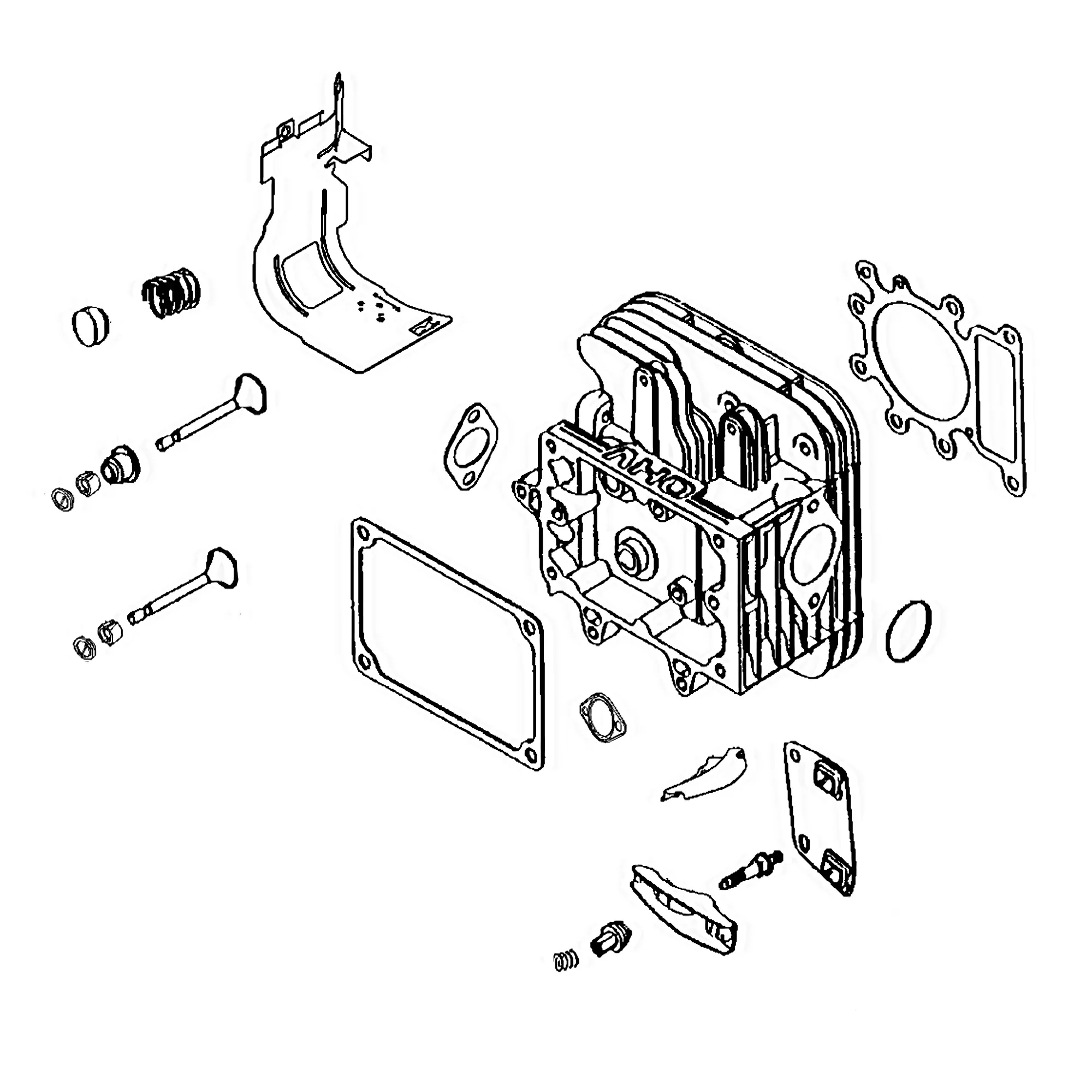 John Deere Cylinder Head - MIA11468