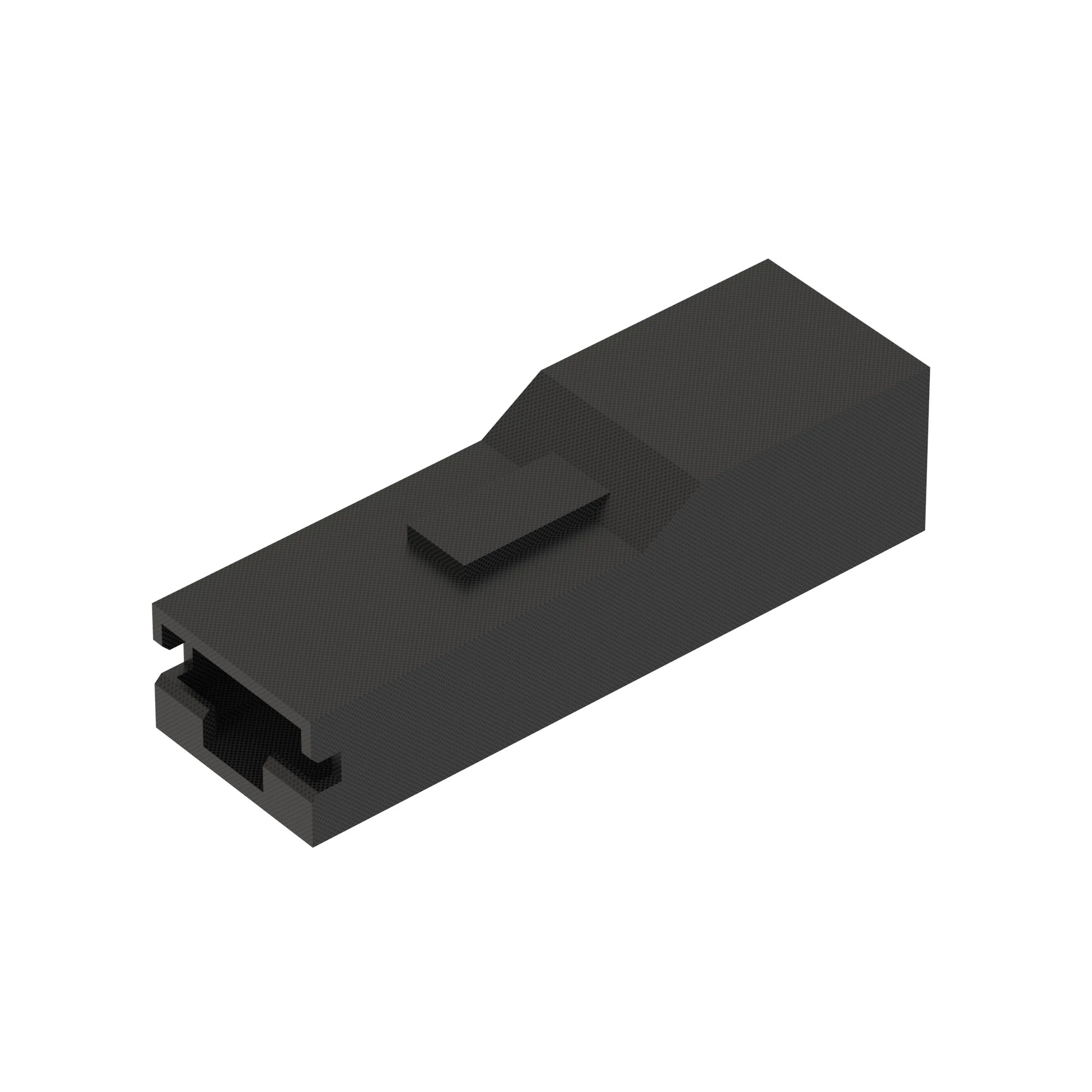 CONN TYCO POS LOCK 1W F NAT PLSTC