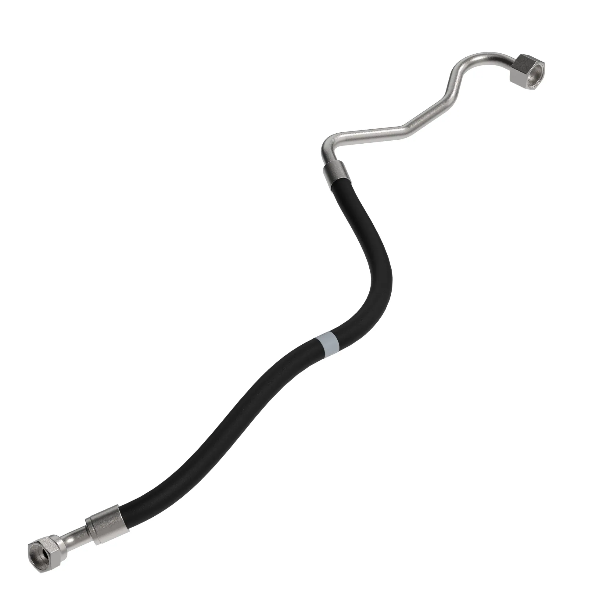 John Deere Fan Drive Case Drain Hydraulic Hose - TA10162
