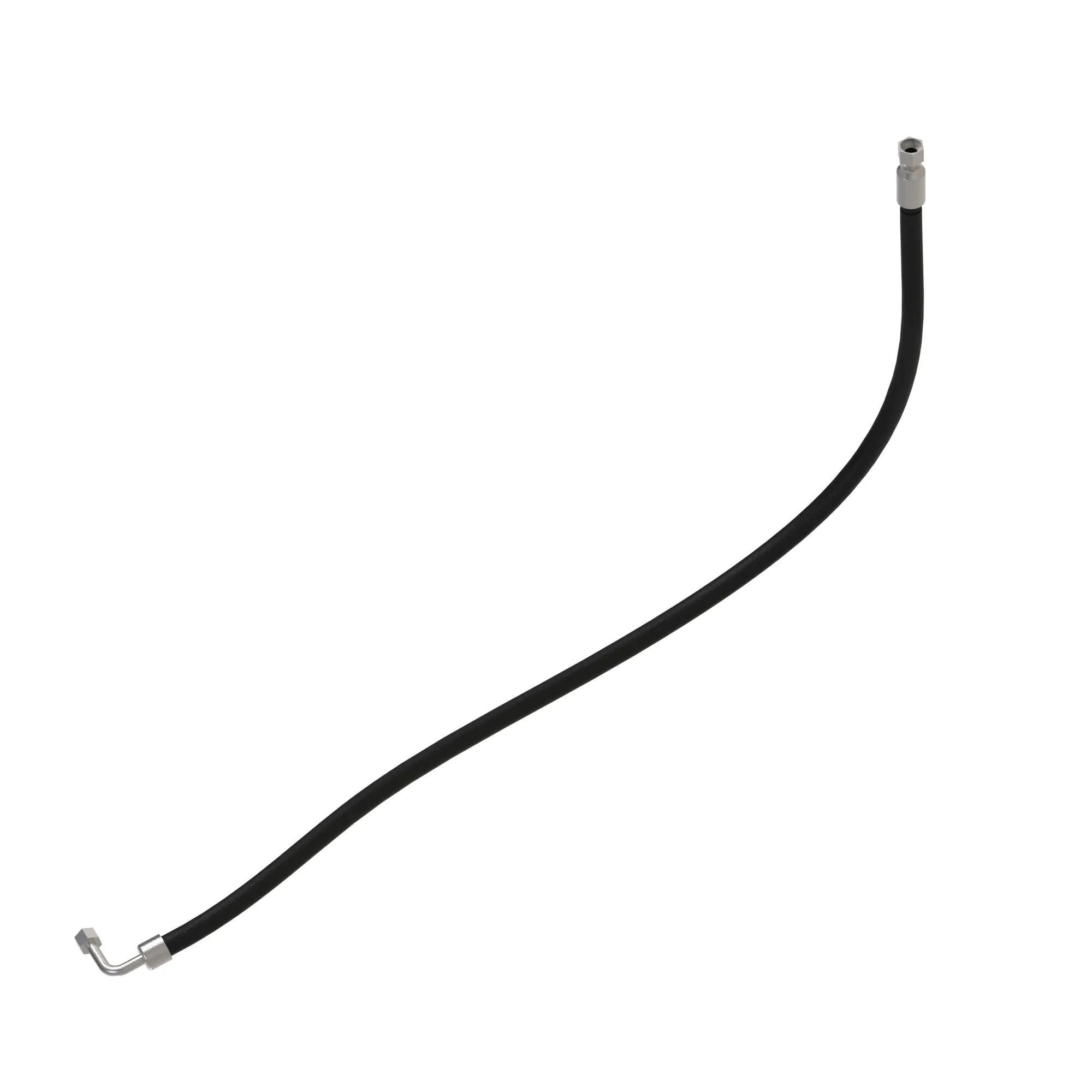 John Deere Gear Case to Rotary Valve Hydraulic Hose - AT539065