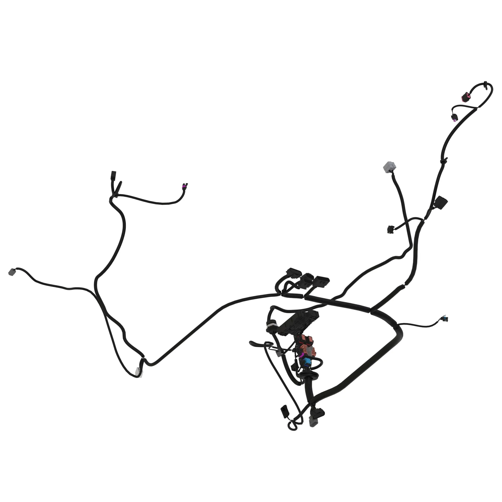 Rear wiring harness