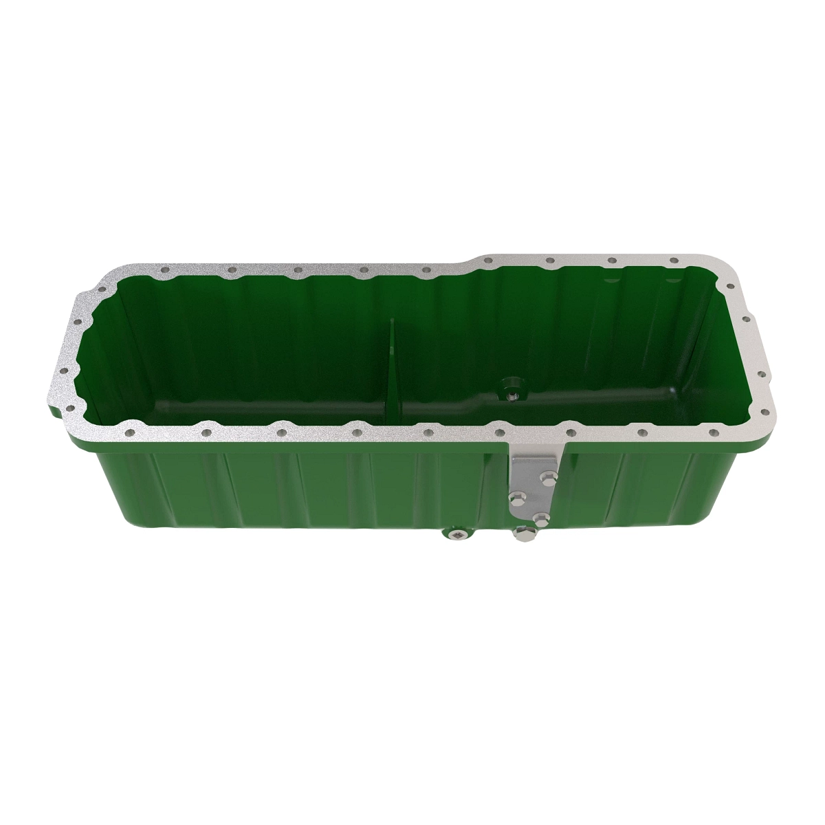 Oil Pan, Shallow Sump W/ Fittings T