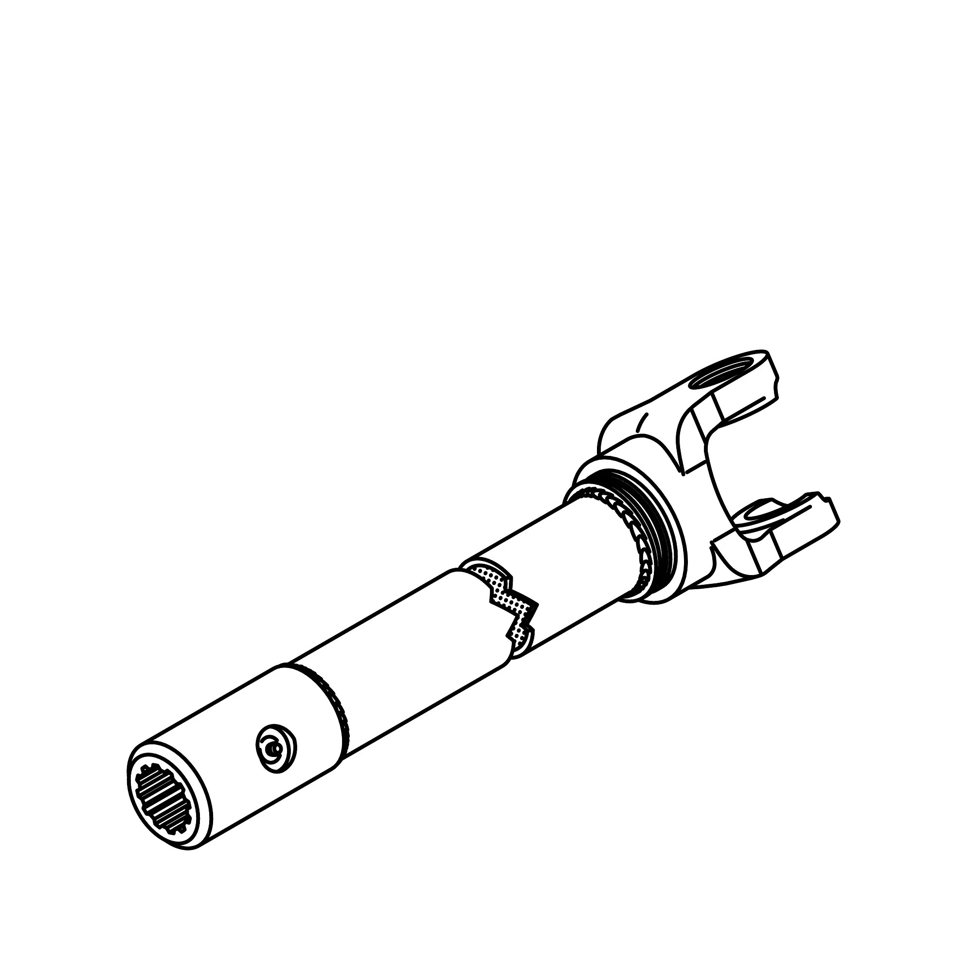 John Deere Yoke with Tube - AP40659