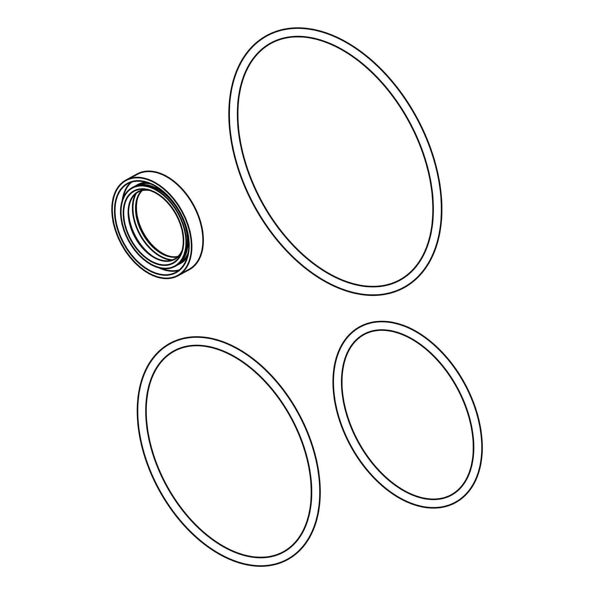 John Deere Brake Seal Kit - AT389727