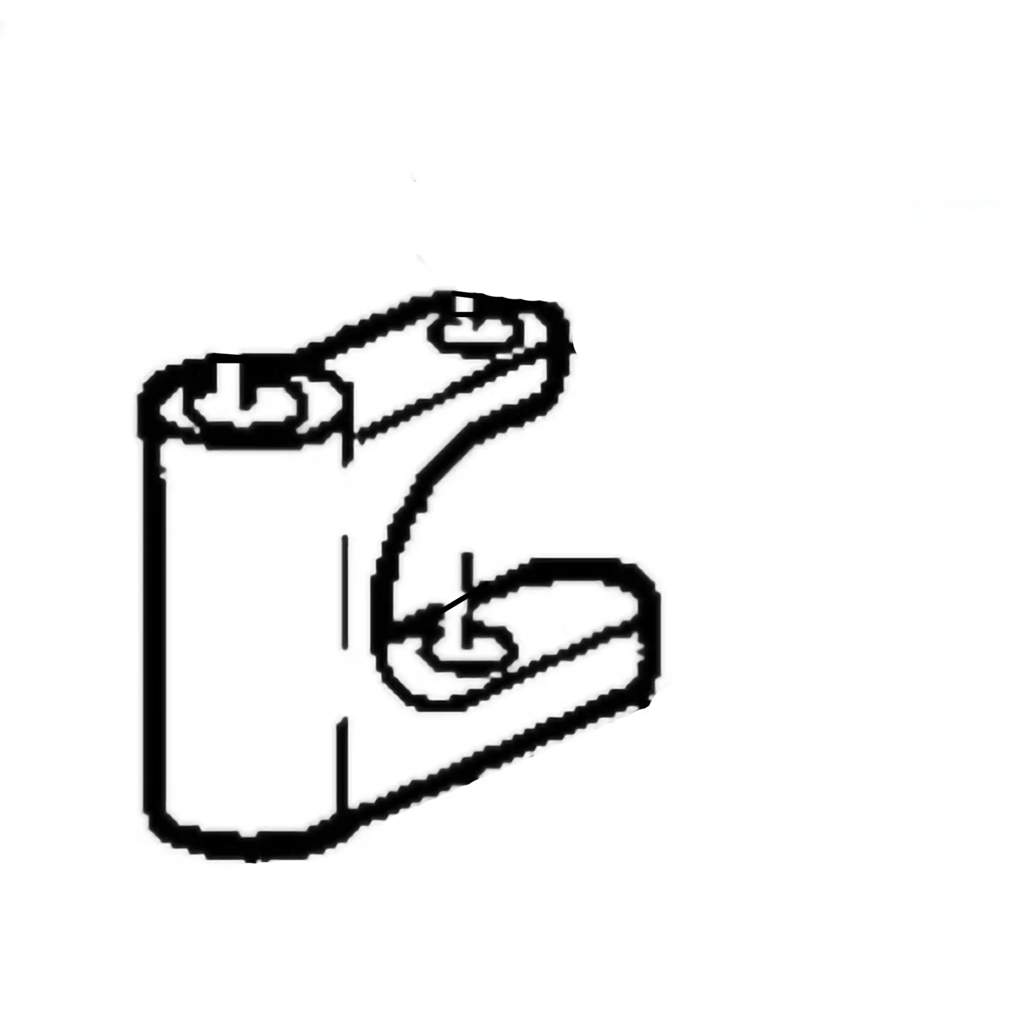 John Deere Feedroll Gear Case Fork - AE37066