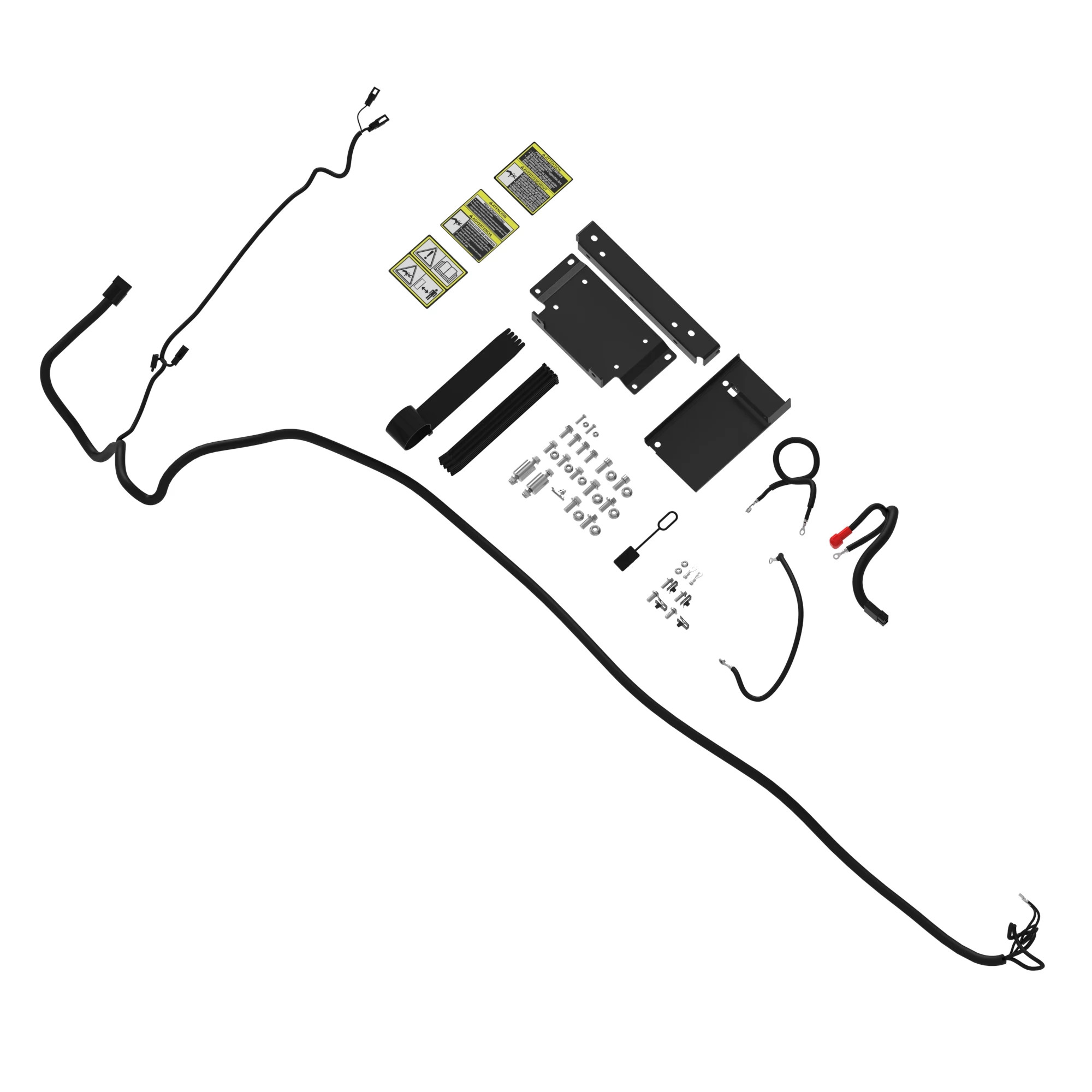 John Deere Bumper Mount Winch Kit, 4500 lb. - BUC10694