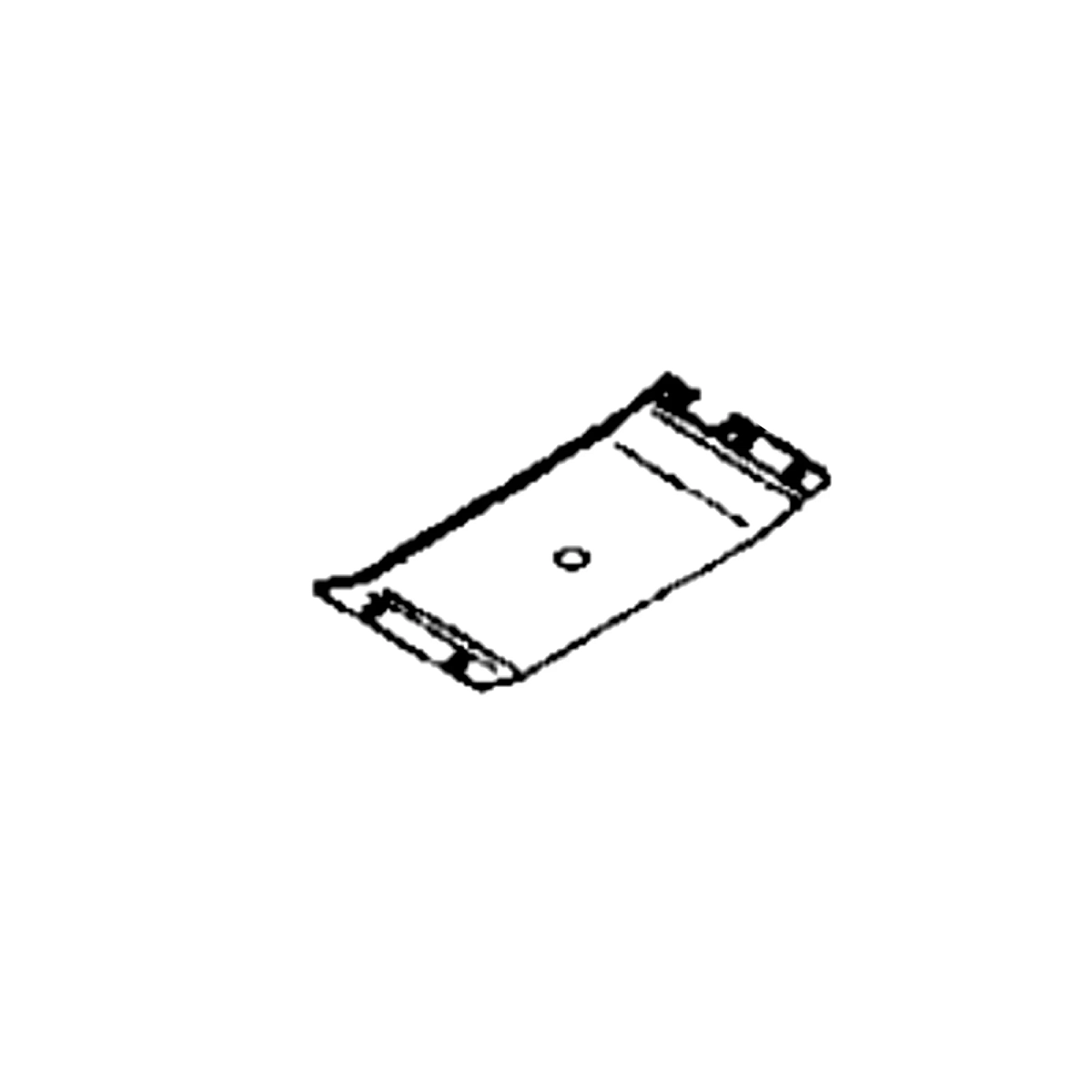 Shoe, 9" Plastic Skid